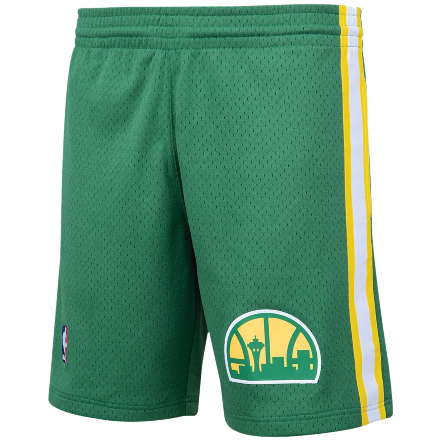 Mitchell  Ness Seattle Supersonics Hardwood Classics Logo Swingman Shorts - view number 2