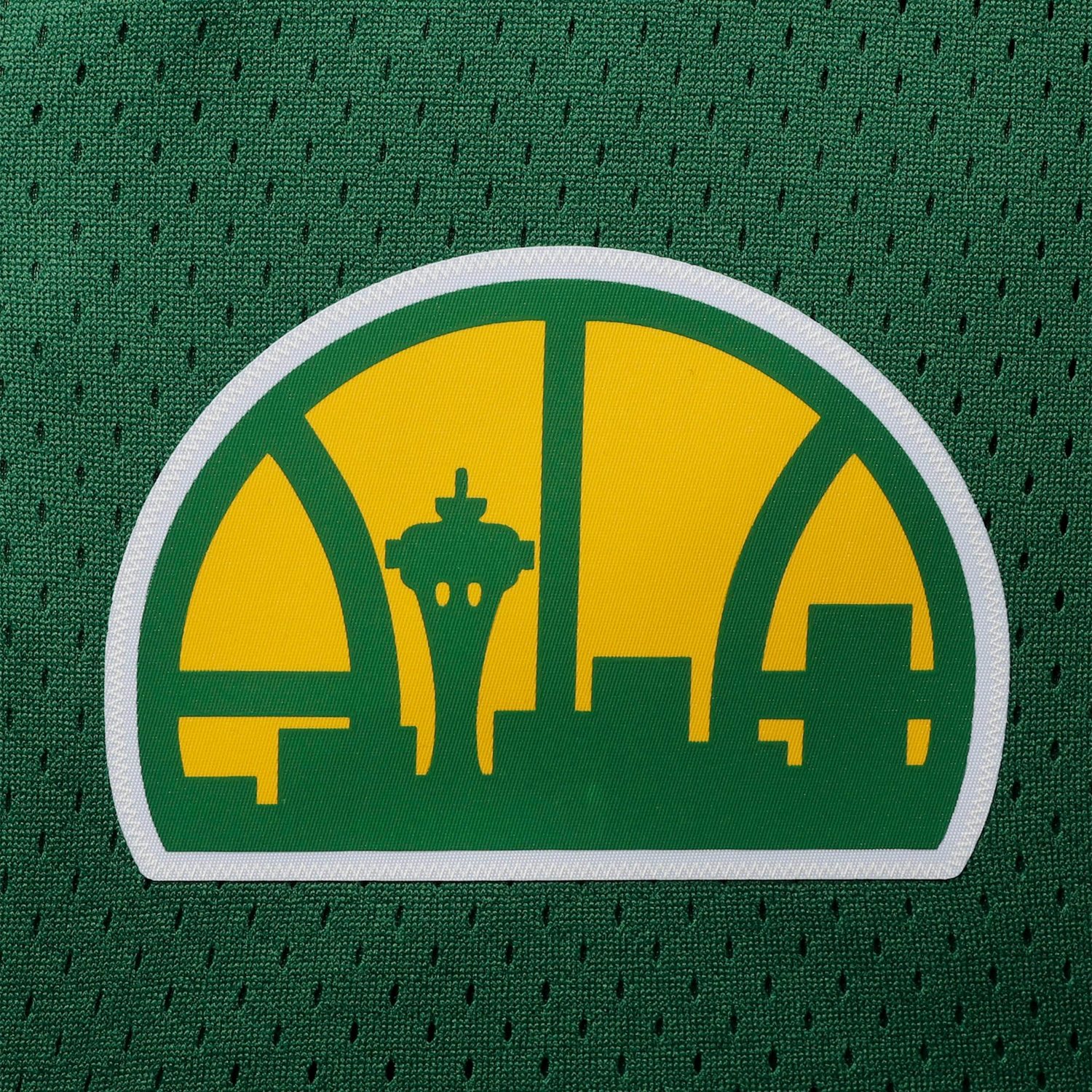 Mitchell  Ness Seattle Supersonics Hardwood Classics Logo Swingman Shorts - view number 4