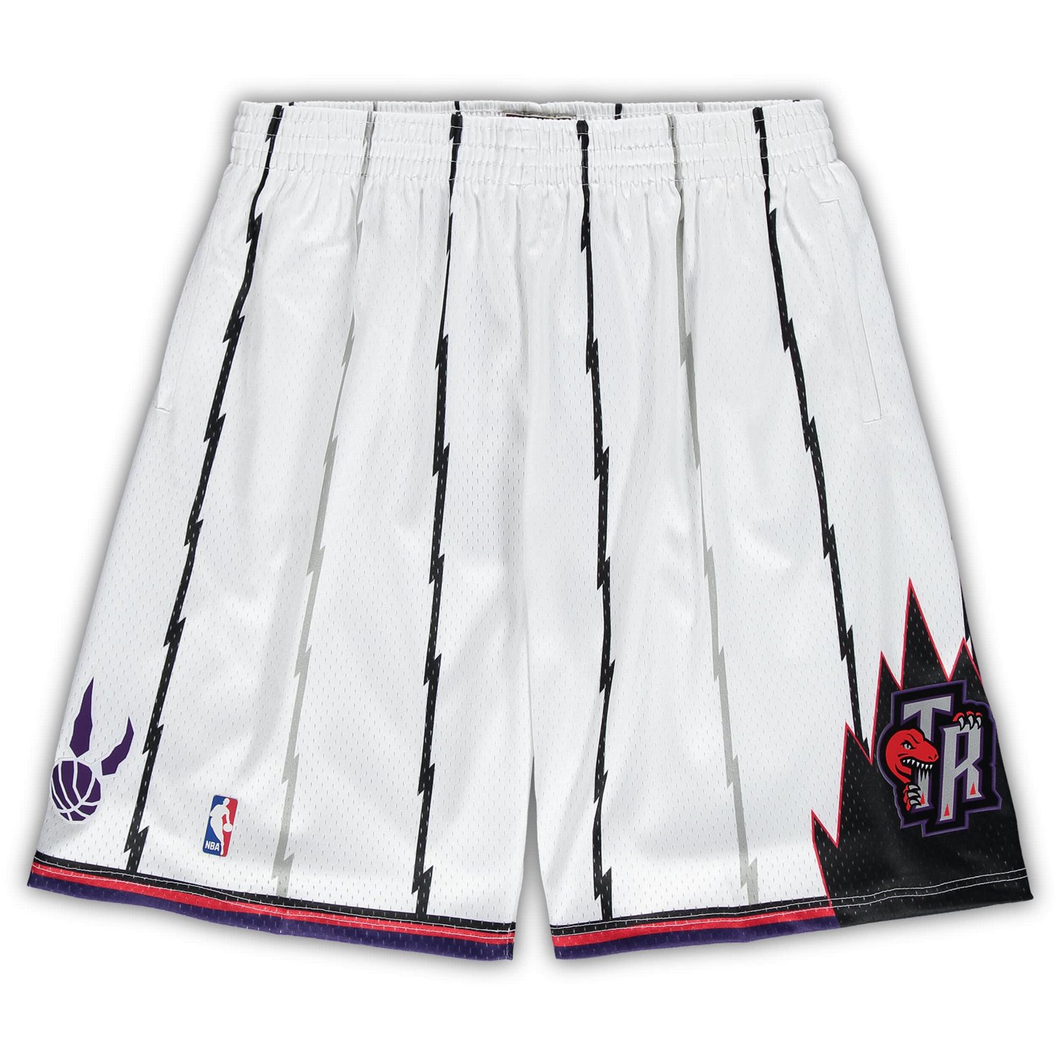 Mitchell  Ness Toronto Raptors Big  Tall Hardwood Classics Team Swingman Shorts