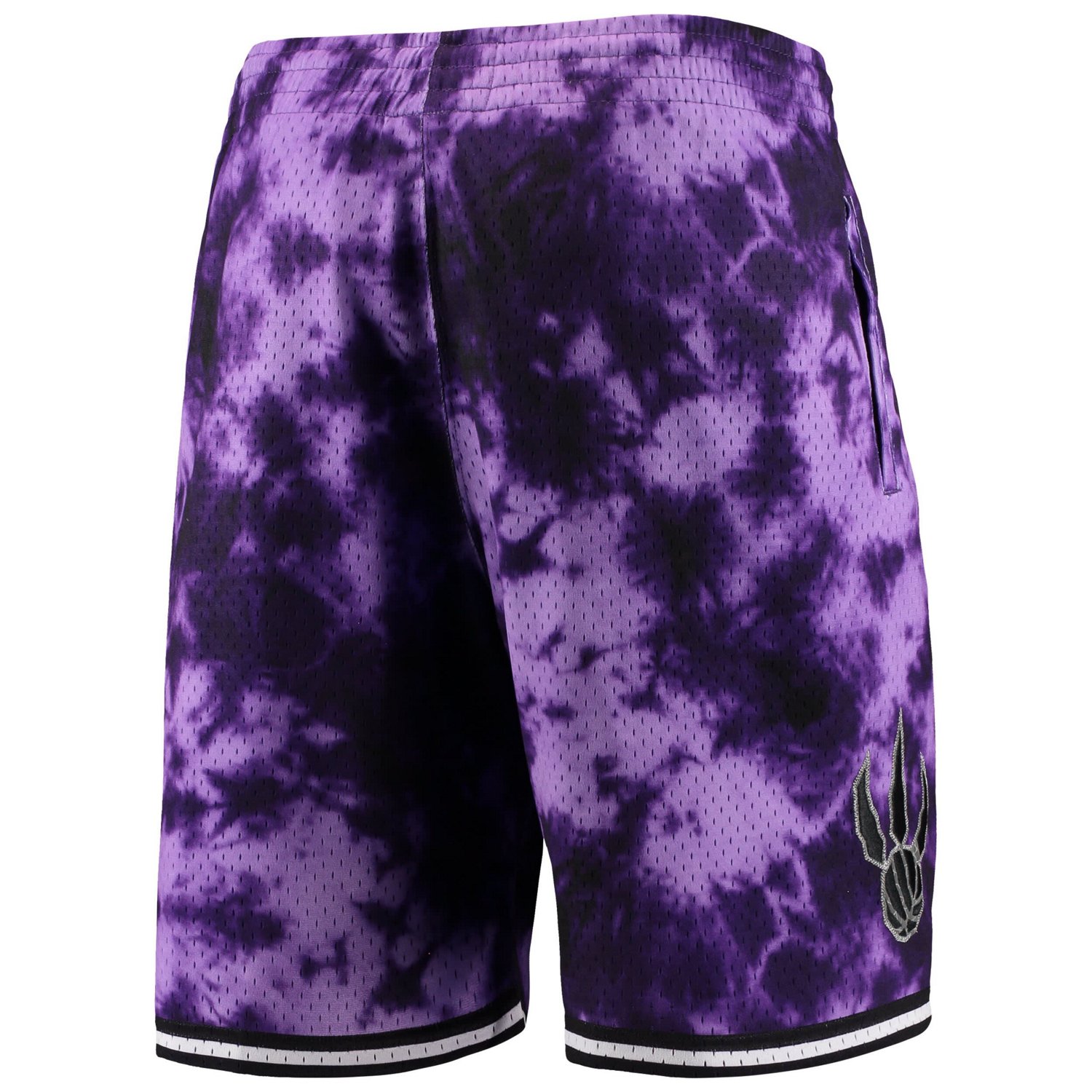 Mitchell  Ness Toronto Raptors Hardwood Classics 1998 Galaxy Swingman Shorts                                                     - view number 4
