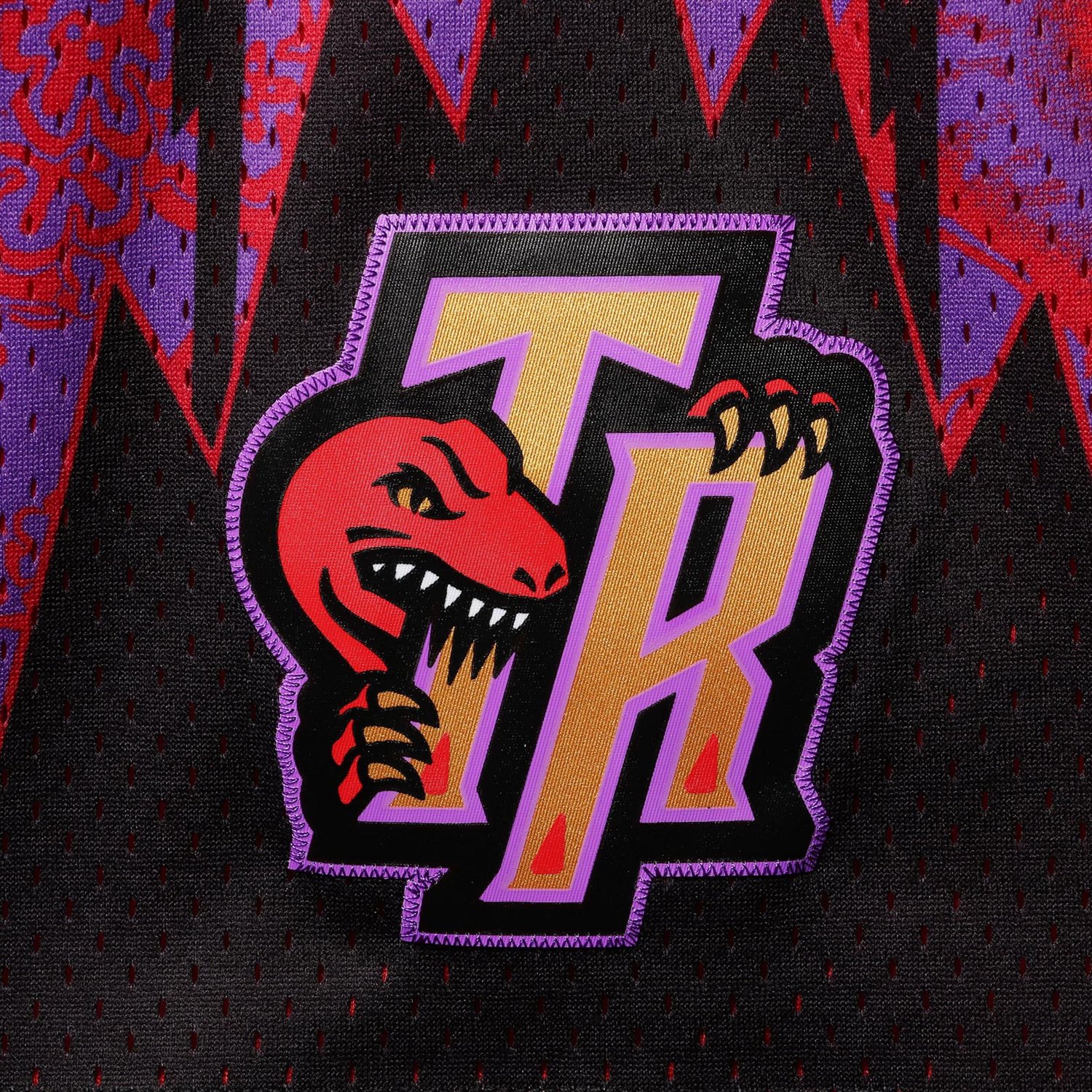 Mitchell  Ness Toronto Raptors Hardwood Classics Lunar New Year Swingman Shorts                                                  - view number 3