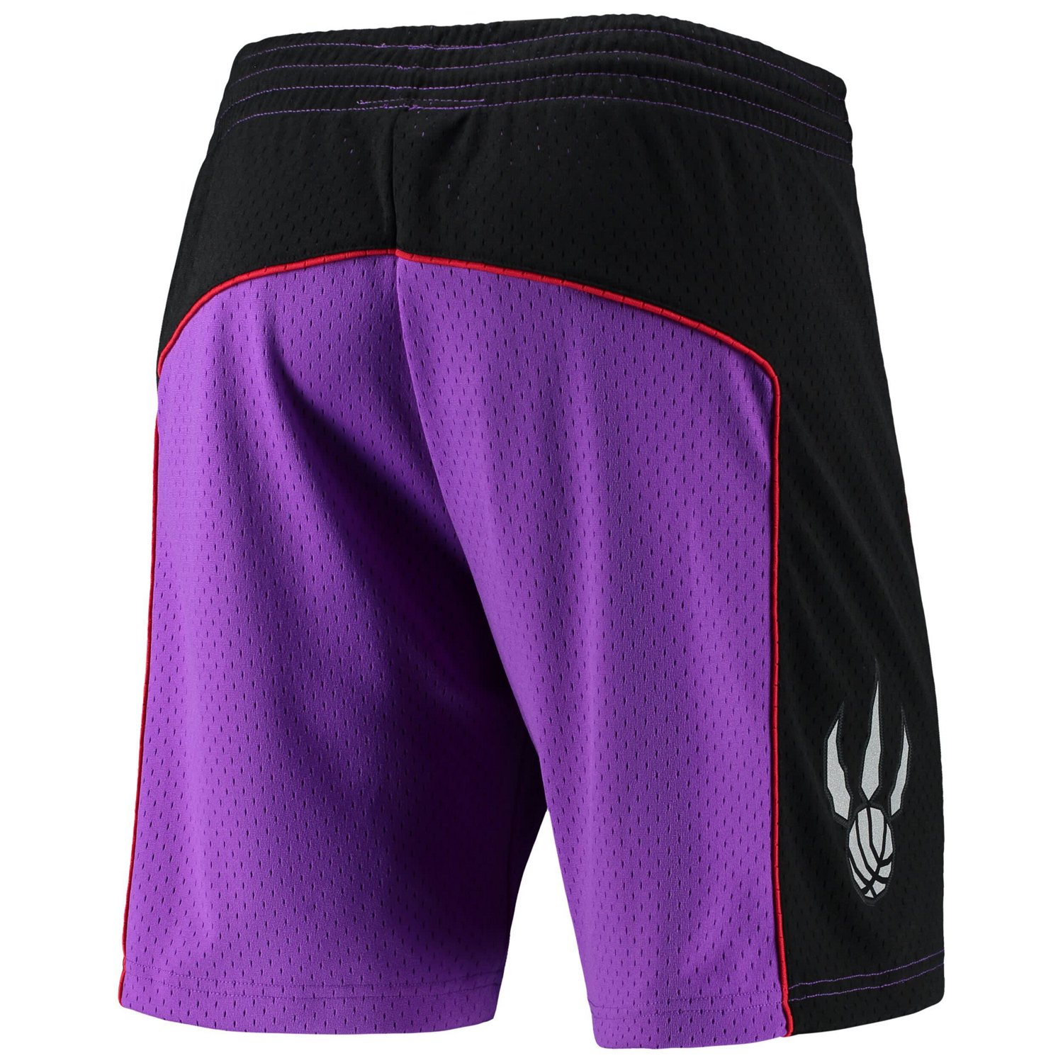 Mitchell  Ness Toronto Raptors Hardwood Classics Primary Logo Swingman Shorts - view number 4