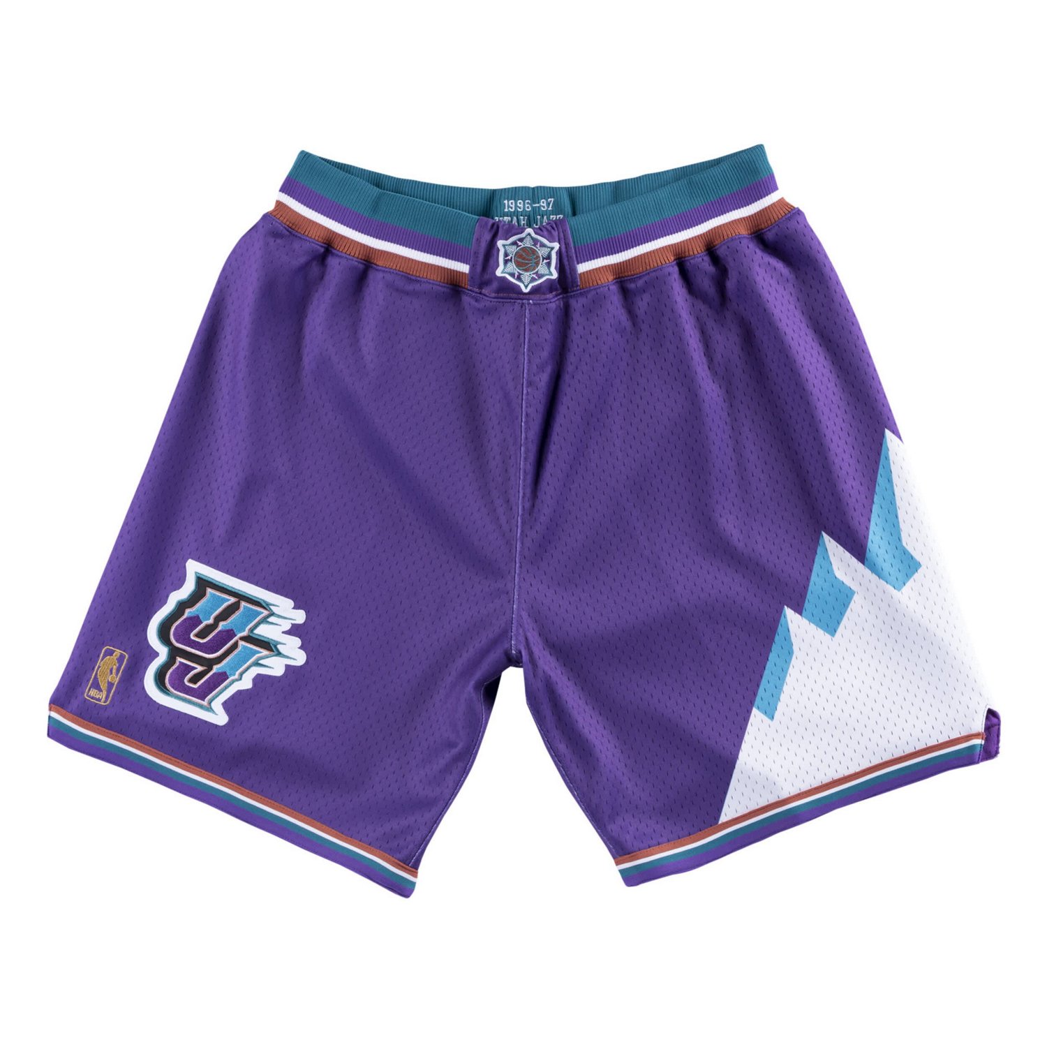 Mitchell  Ness Utah Jazz 1996-97 Hardwood Classics Authentic Shorts - view number 2