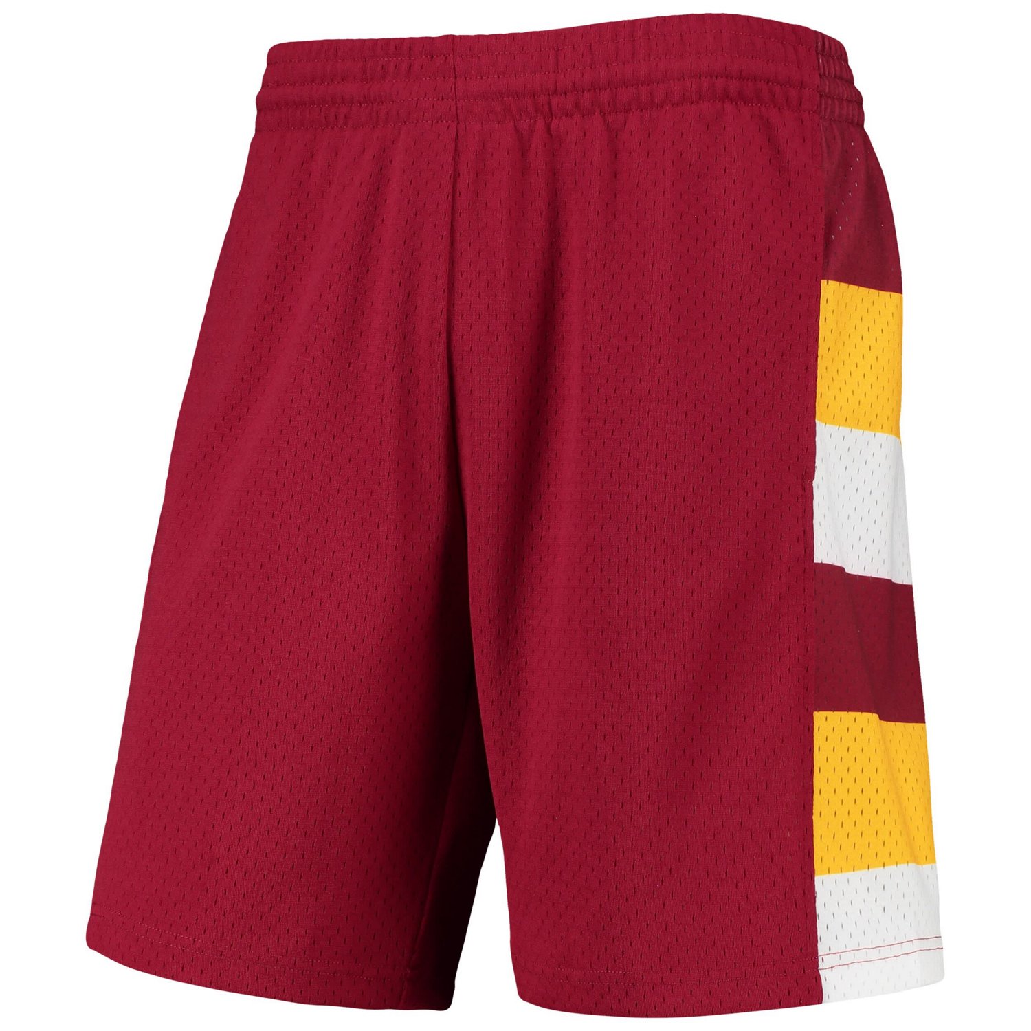 Mitchell  Ness Wine Cleveland Cavaliers 1979-80 Hardwood Classics Swingman Shorts                                                - view number 2