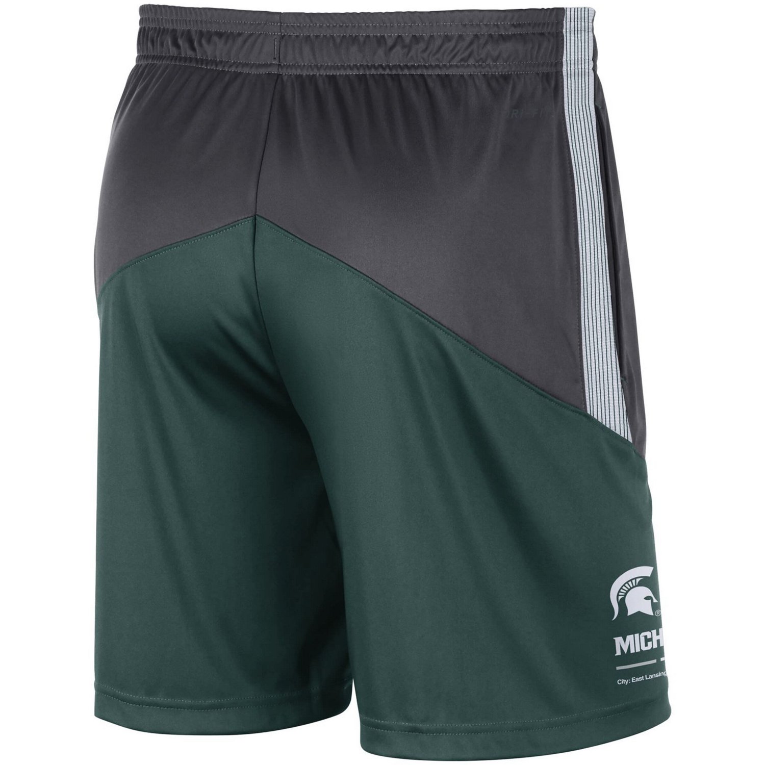 Nike / Michigan State Spartans Team Performance Knit Shorts - view number 3
