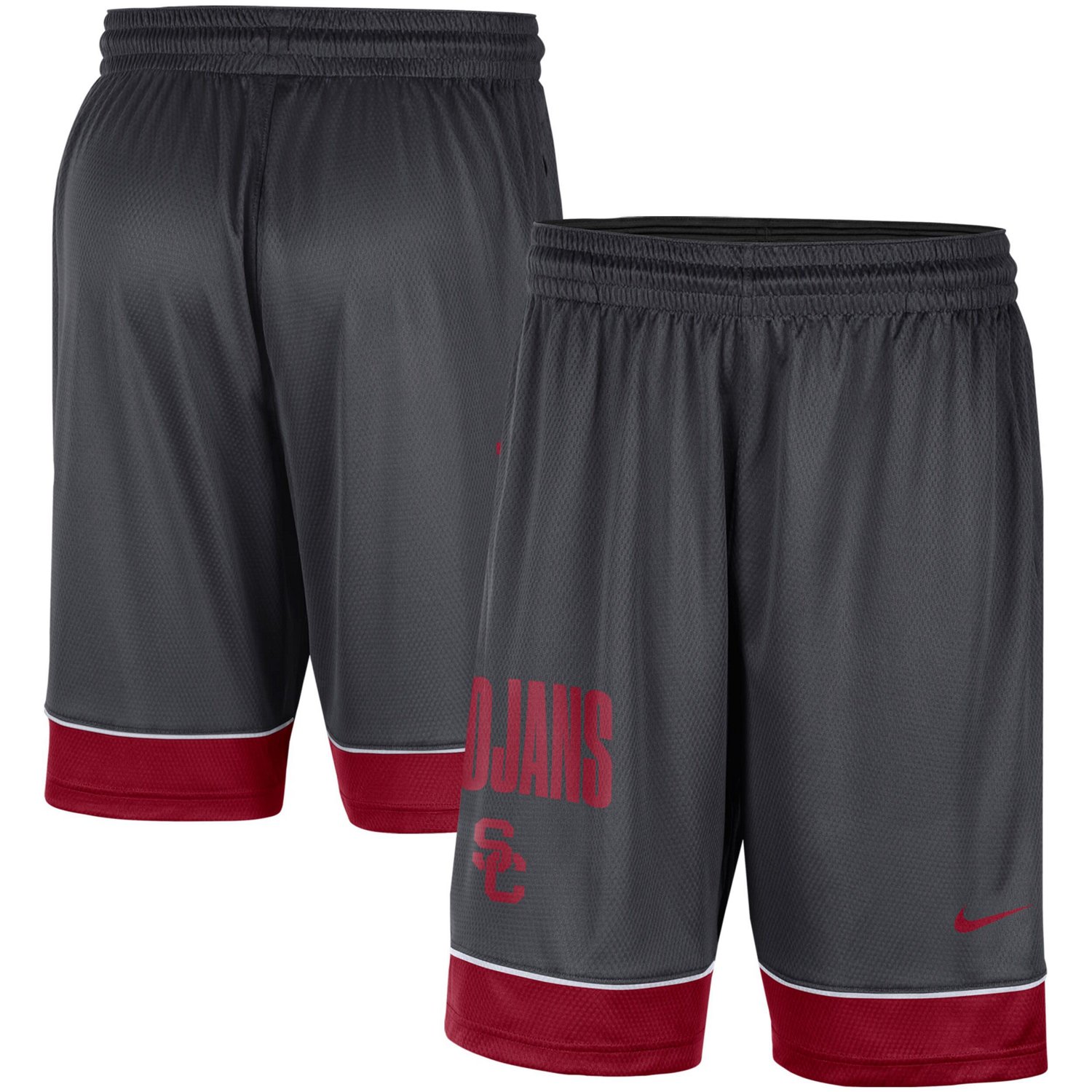Nike /Crimson USC Trojans Fast Break Performance Shorts - view number 1