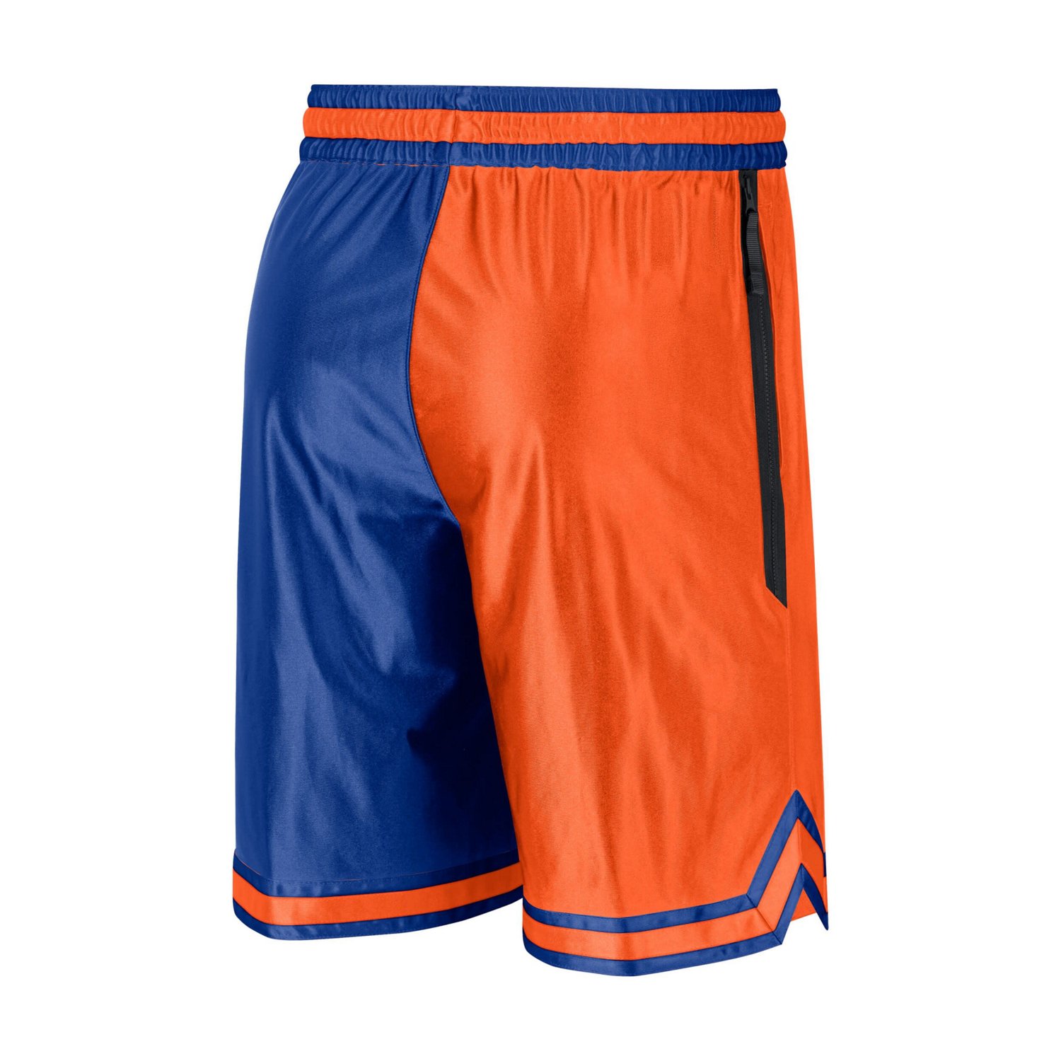 Nike /Orange New York Knicks Courtside Versus Force Split DNA Performance Shorts                                                 - view number 3