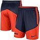 Nike /Orange Syracuse Orange Team Performance Knit Shorts                                                                        - view number 1 selected
