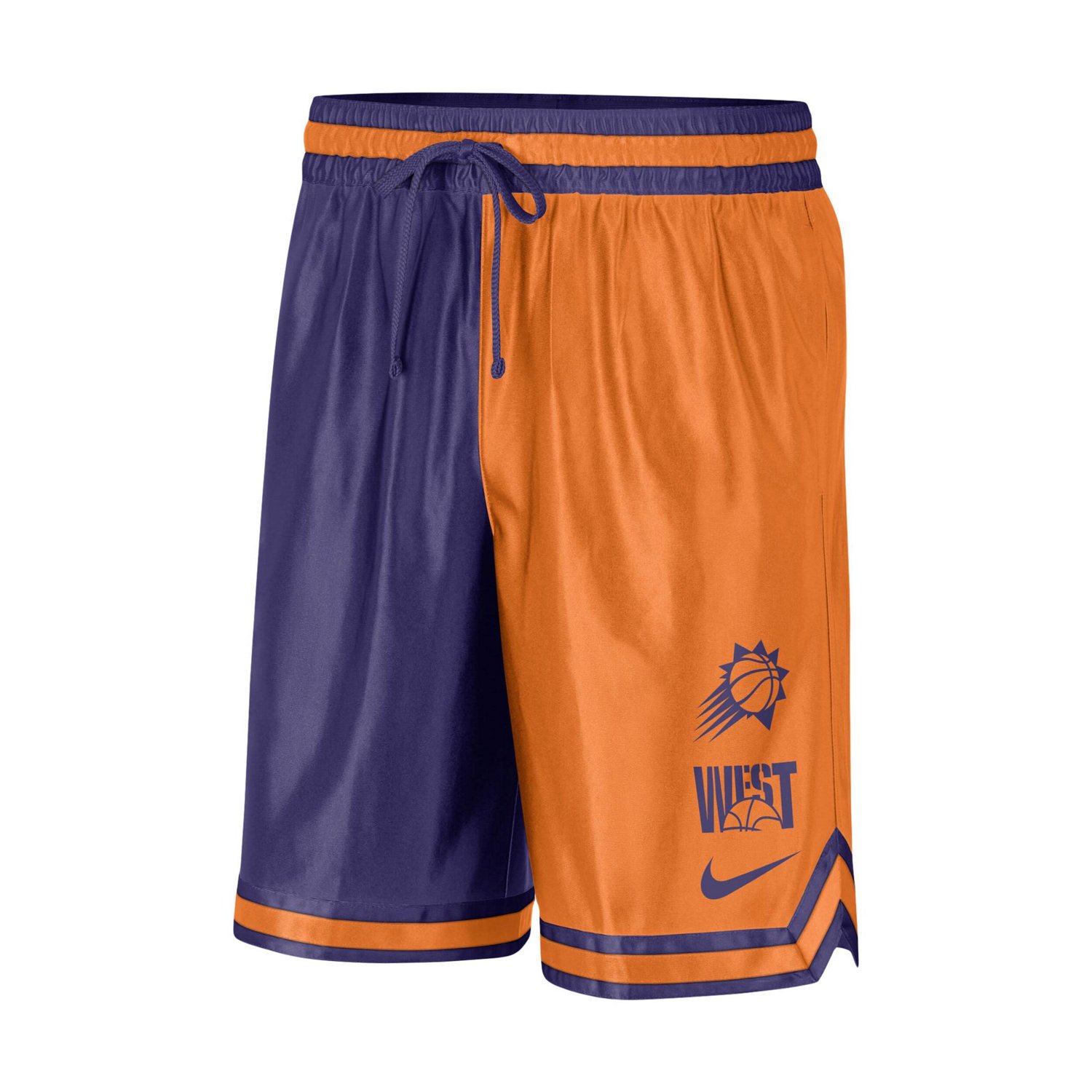 Nike /Purple Phoenix Suns Courtside Versus Force Split DNA Performance Shorts                                                    - view number 2