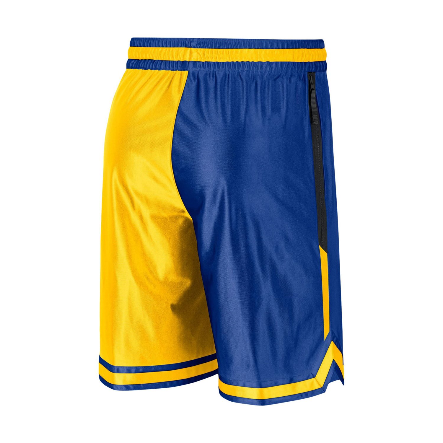 Nike /Royal en State Warriors Courtside Versus Force Split DNA Performance Shorts                                                - view number 3