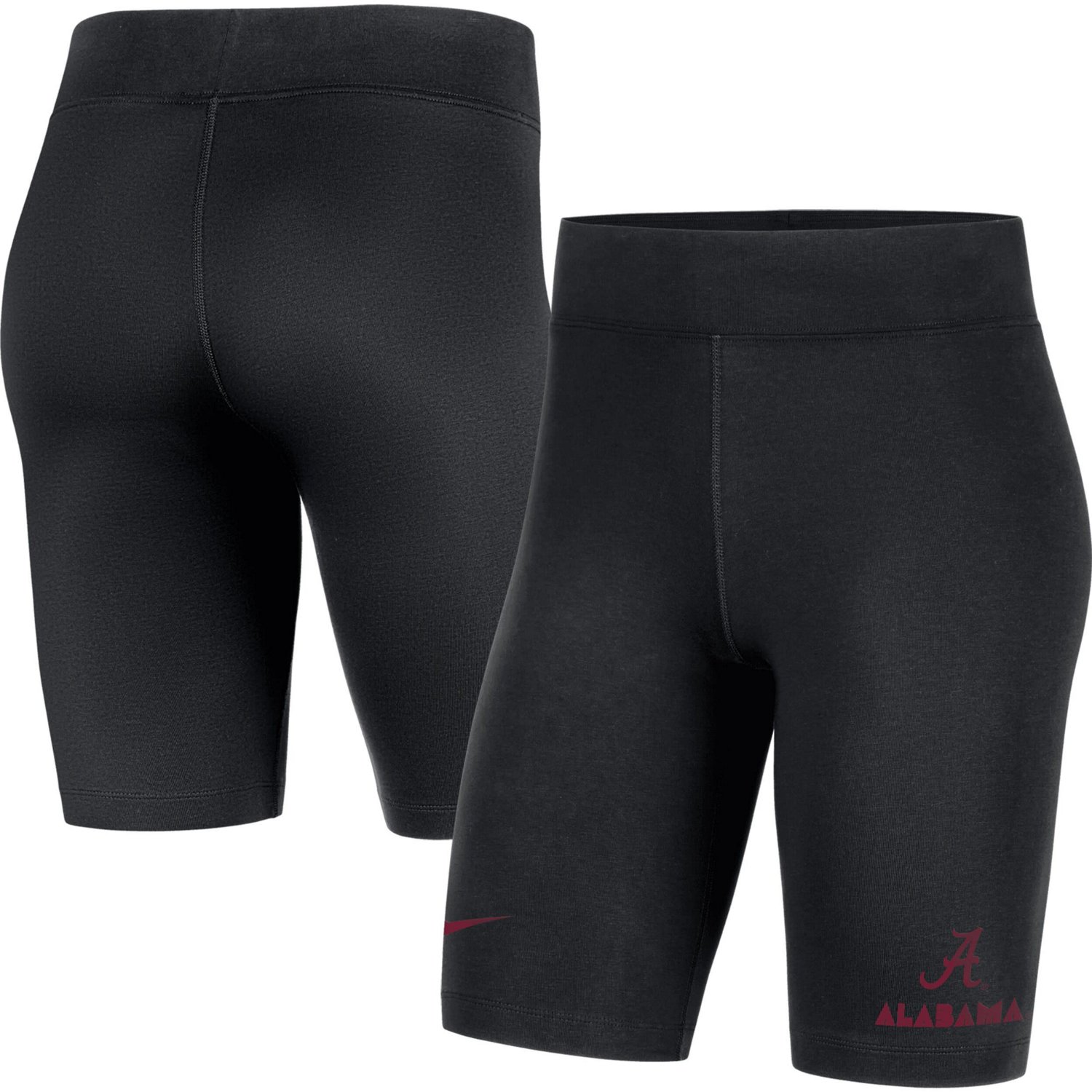 Nike Alabama Crimson Tide Essential Tri-Blend Bike Shorts                                                                        - view number 1