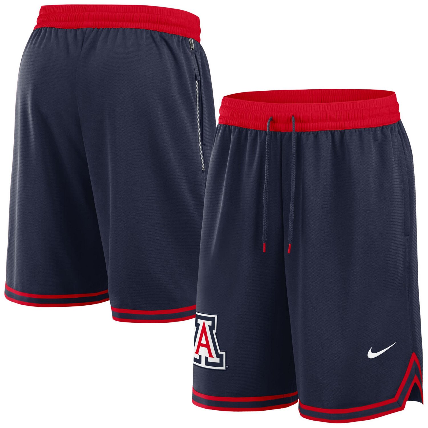 Nike Arizona Wildcats Performance Basketball Shorts                                                                              - view number 1