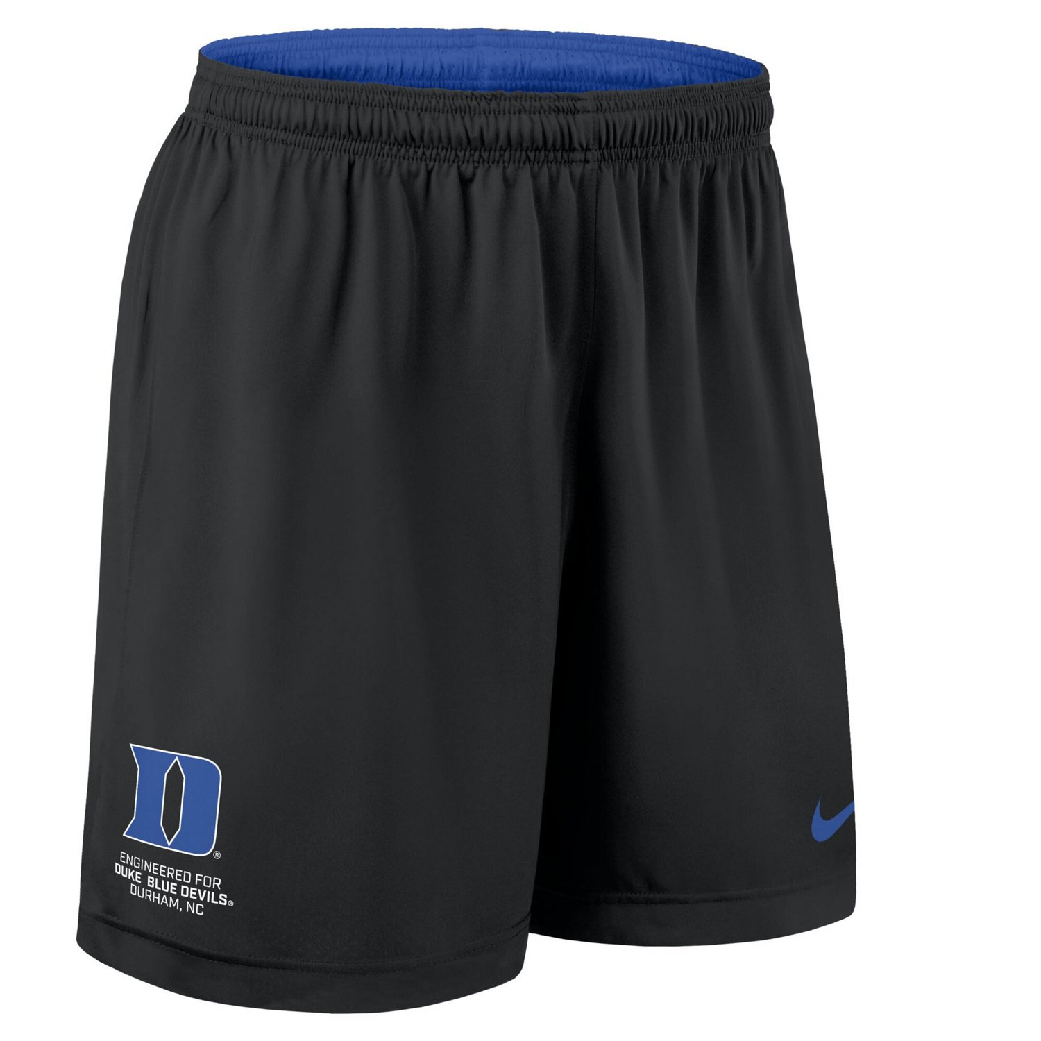Nike Black Duke Blue Devils 2025 Sideline Reversible Performance Shorts - view number 4