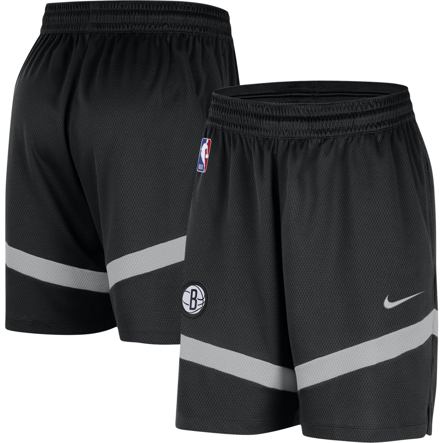 Nike Brooklyn Nets On-Court Practice Warmup Performance Shorts