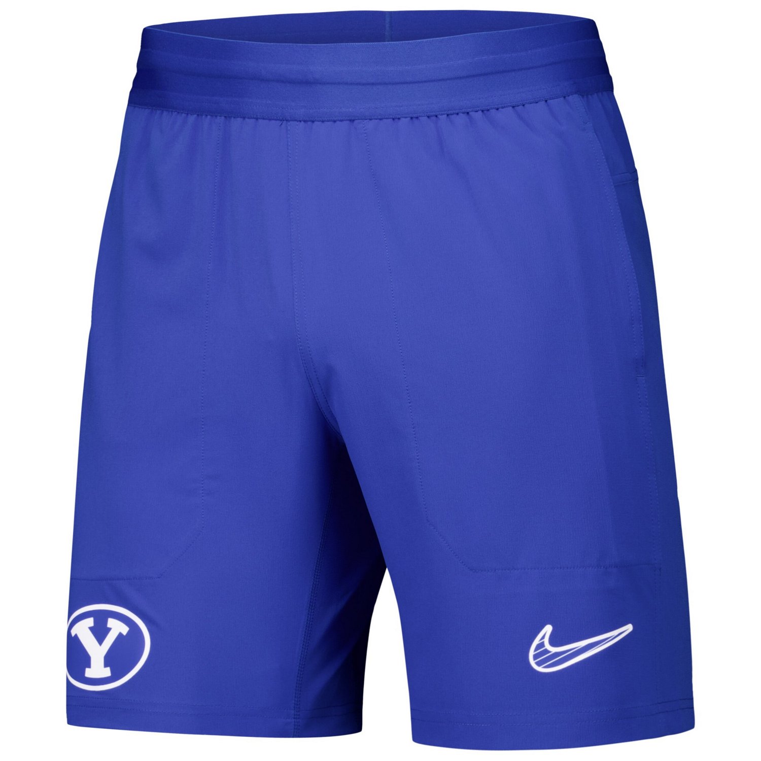 Nike BYU Cougars 2024 25 Sideline Performance Woven Shorts                                                                       - view number 2