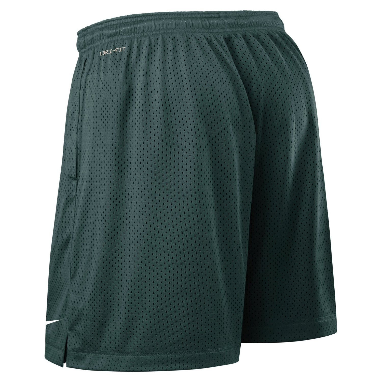 Nike Charcoal Michigan State Spartans 2025 Sideline Reversible Dri-FIT Shorts - view number 3