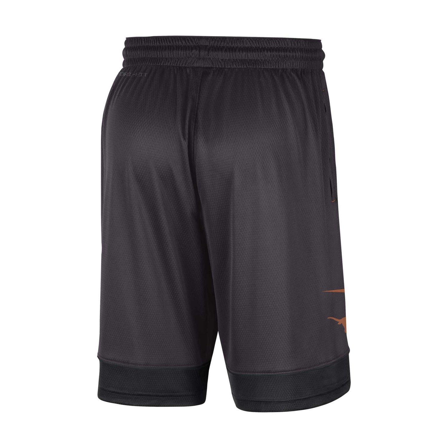 Nike Charcoal Texas Longhorns Performance Fast Break Shorts - view number 3