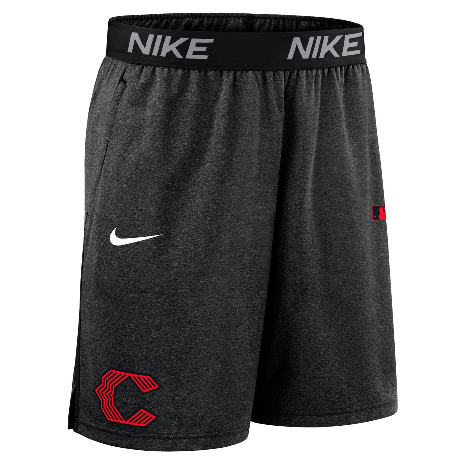 Nike Cincinnati Reds Authentic Collection City Connect Performance Knit Shorts - view number 2