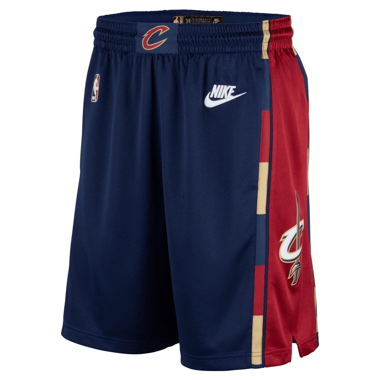 Nike Cleveland Cavaliers Classic Edition Hardwood Classics Swingman Shorts - view number 2
