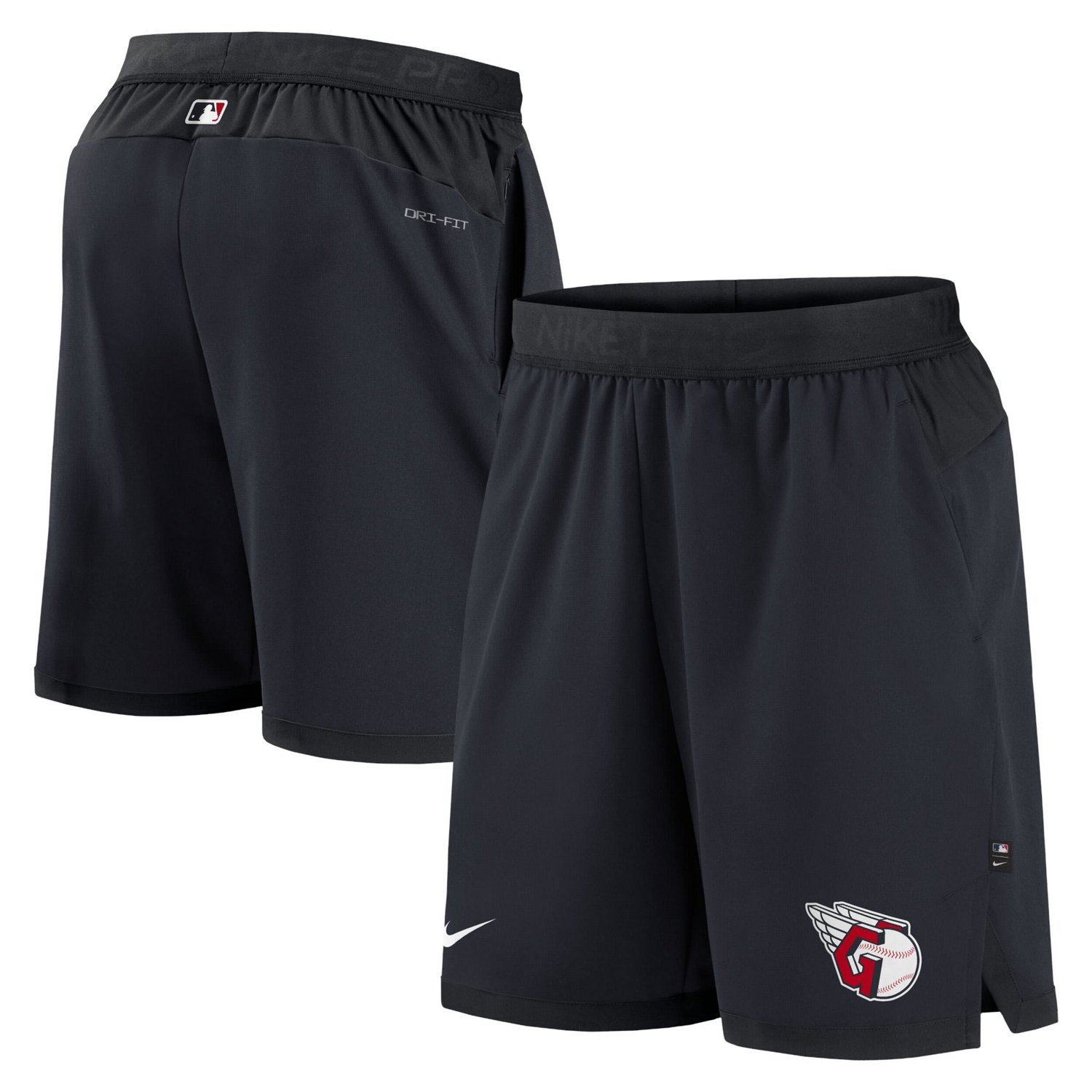 Nike Cleveland Guardians Authentic Collection Flex Vent Performance Shorts