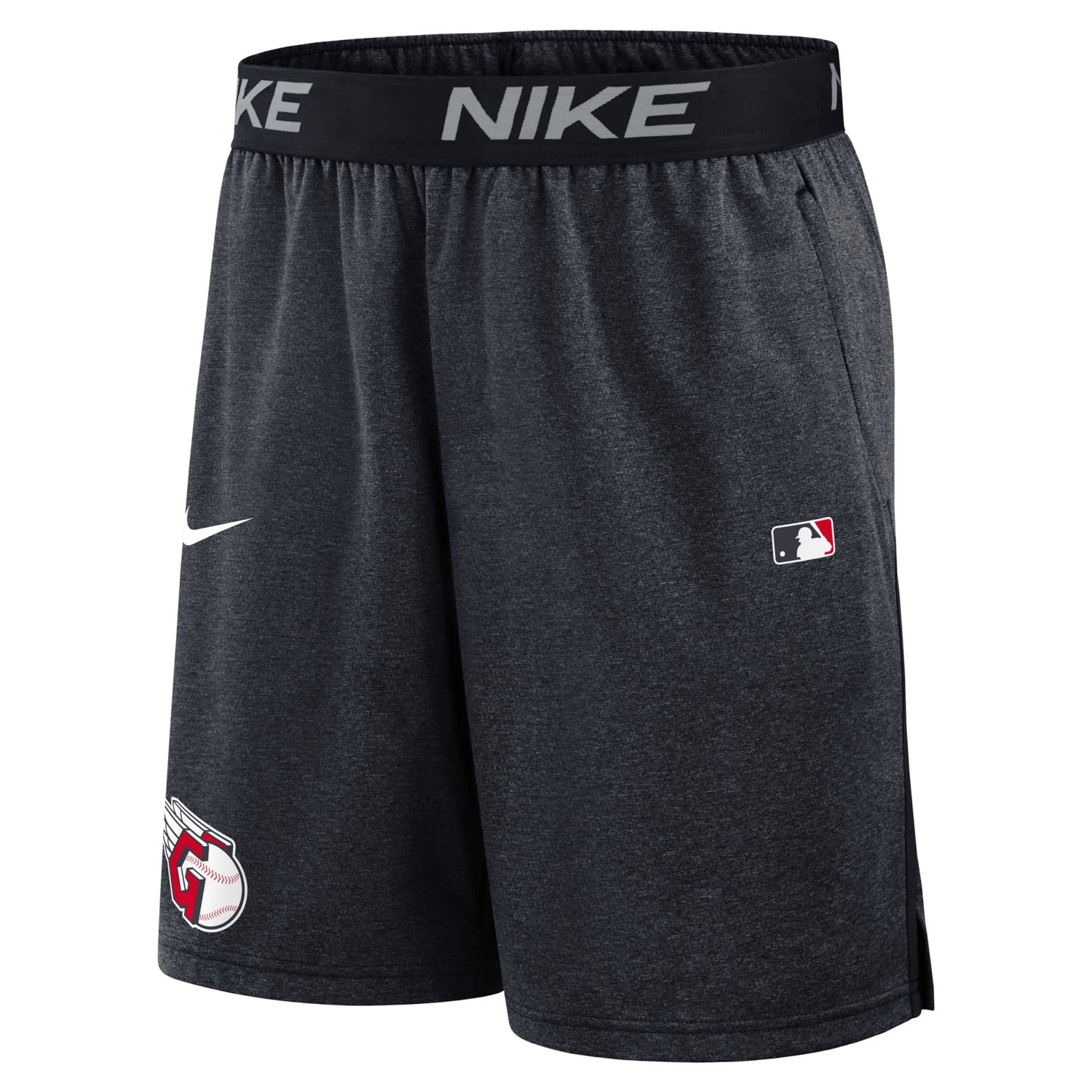 Nike Cleveland Guardians Authentic Collection Performance Knit Shorts - view number 2