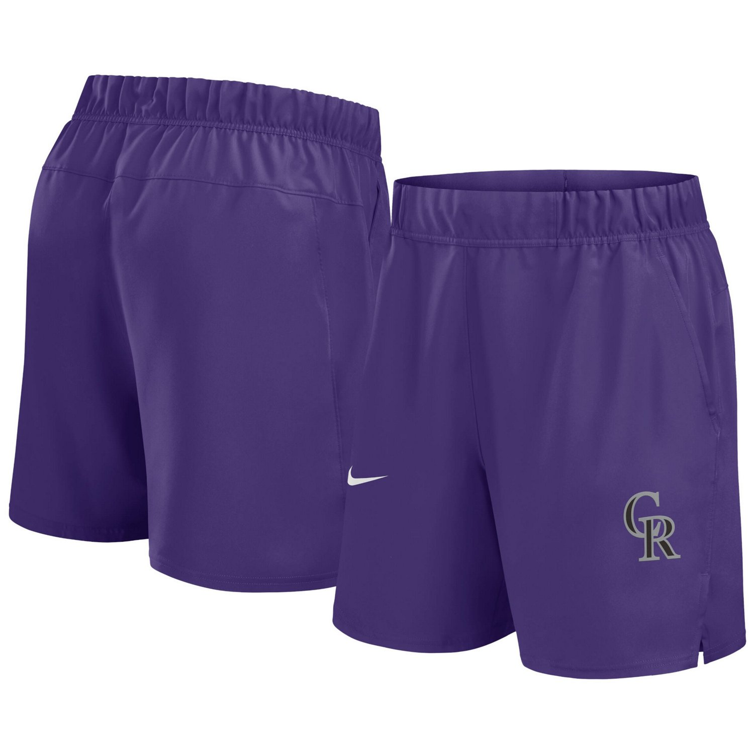 Nike Colorado Rockies Woven Victory Performance Shorts - view number 1