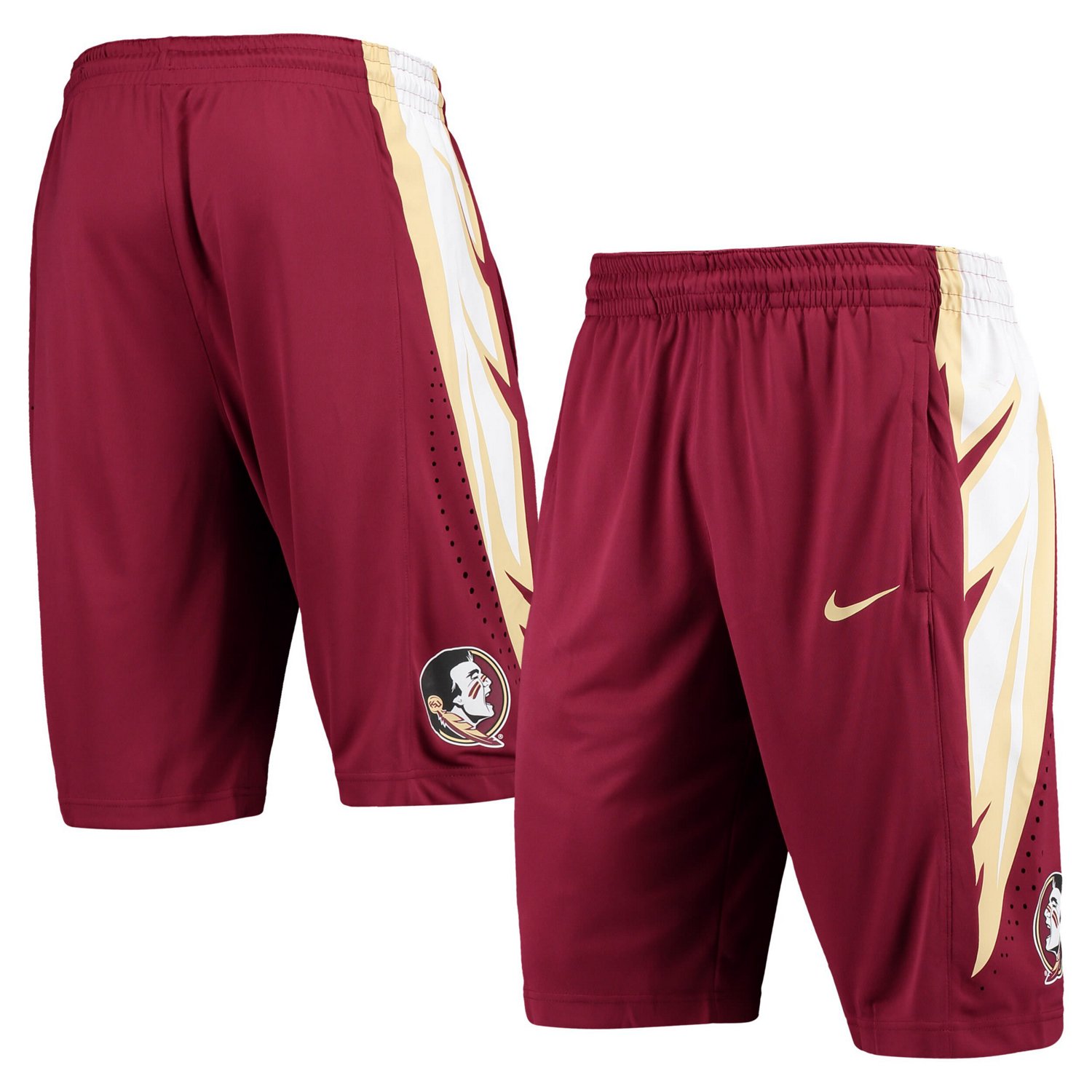 Nike Florida State Seminoles Replica Team Basketball Shorts
