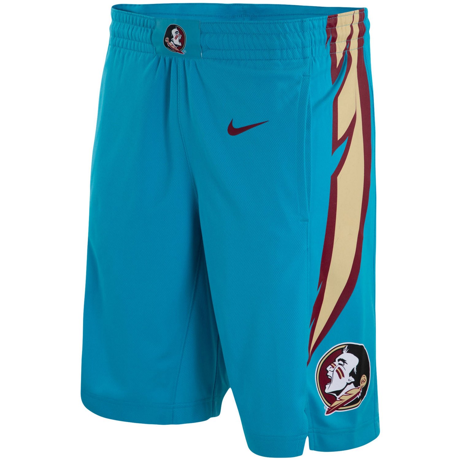 Nike Florida State Seminoles Seminoles Heritage Alternate Replica Performance Basketball Shorts                                  - view number 2