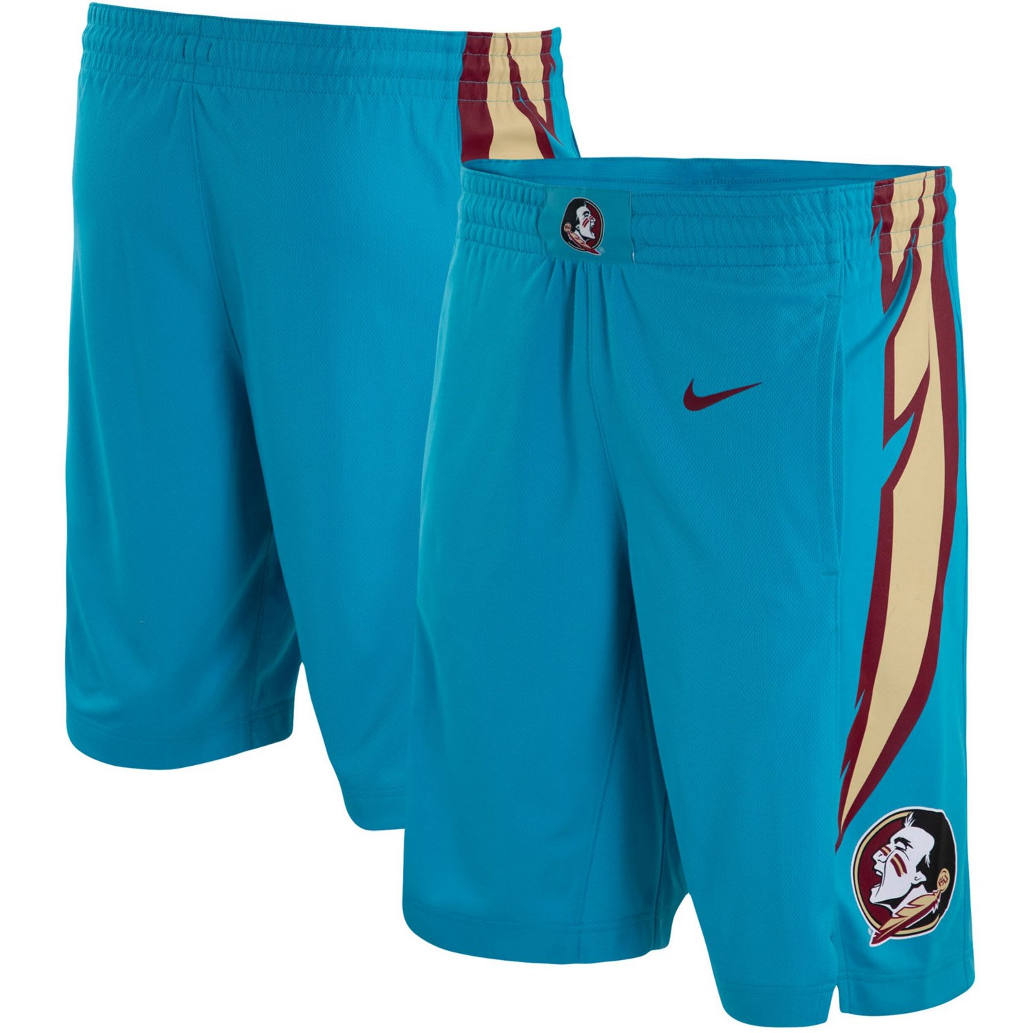 Nike Florida State Seminoles Seminoles Heritage Alternate Replica Performance Basketball Shorts                                  - view number 1