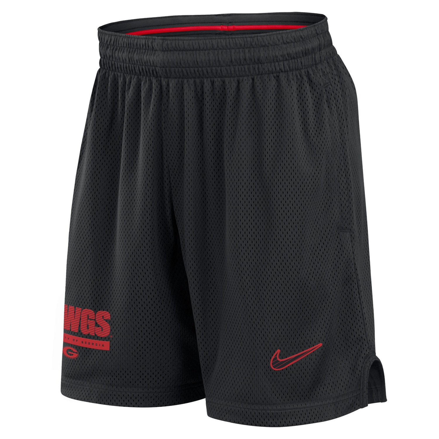 Nike Georgia Bulldogs 2024 Sideline Mesh Shorts - view number 2
