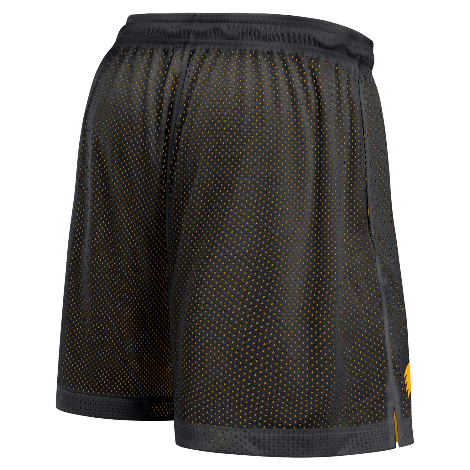Nike Gold Iowa Hawkeyes Courtside Standard Issue Dri-FIT Reversible Shorts - view number 3