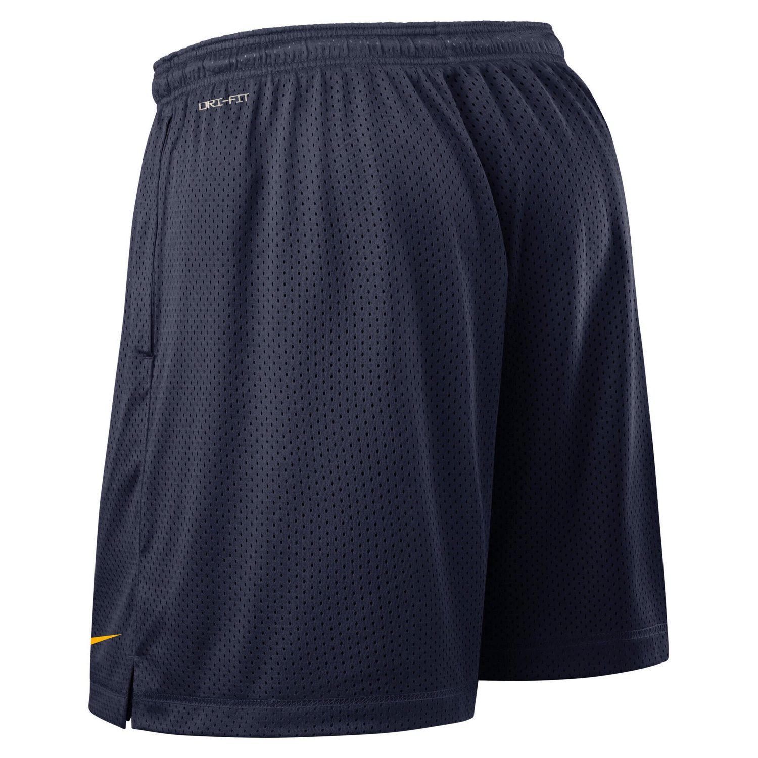 Nike Gold West Virginia Mountaineers 2025 Sideline Reversible Performance Shorts - view number 3
