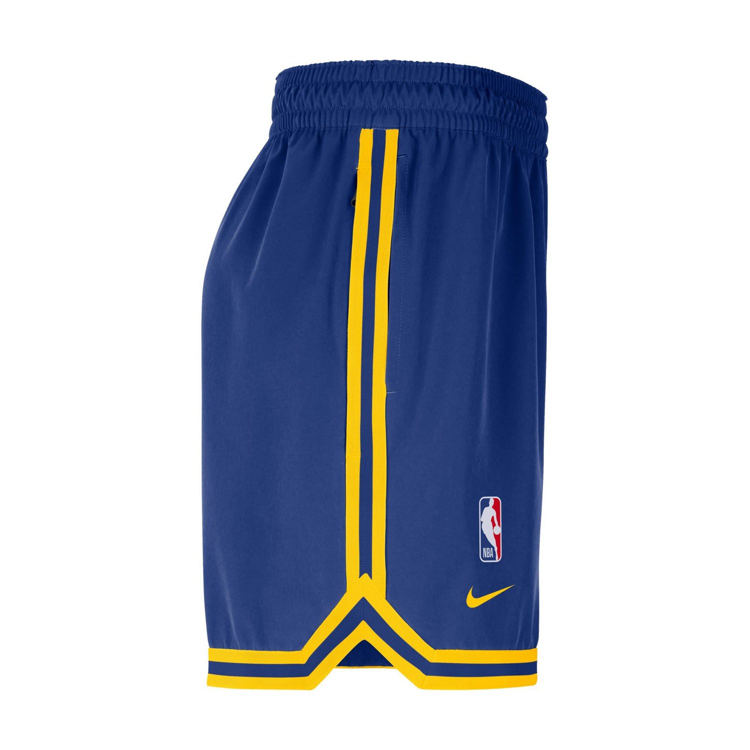 Nike Golden State Warriors Authentic Practice DNA Woven Performance Shorts - view number 3