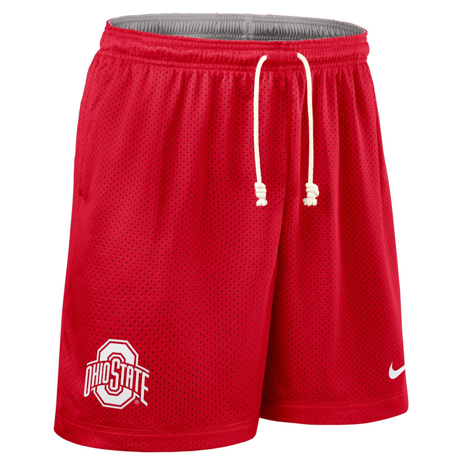 Nike Gray Ohio State Buckeyes 2025 Sideline Reversible Performance Shorts - view number 2