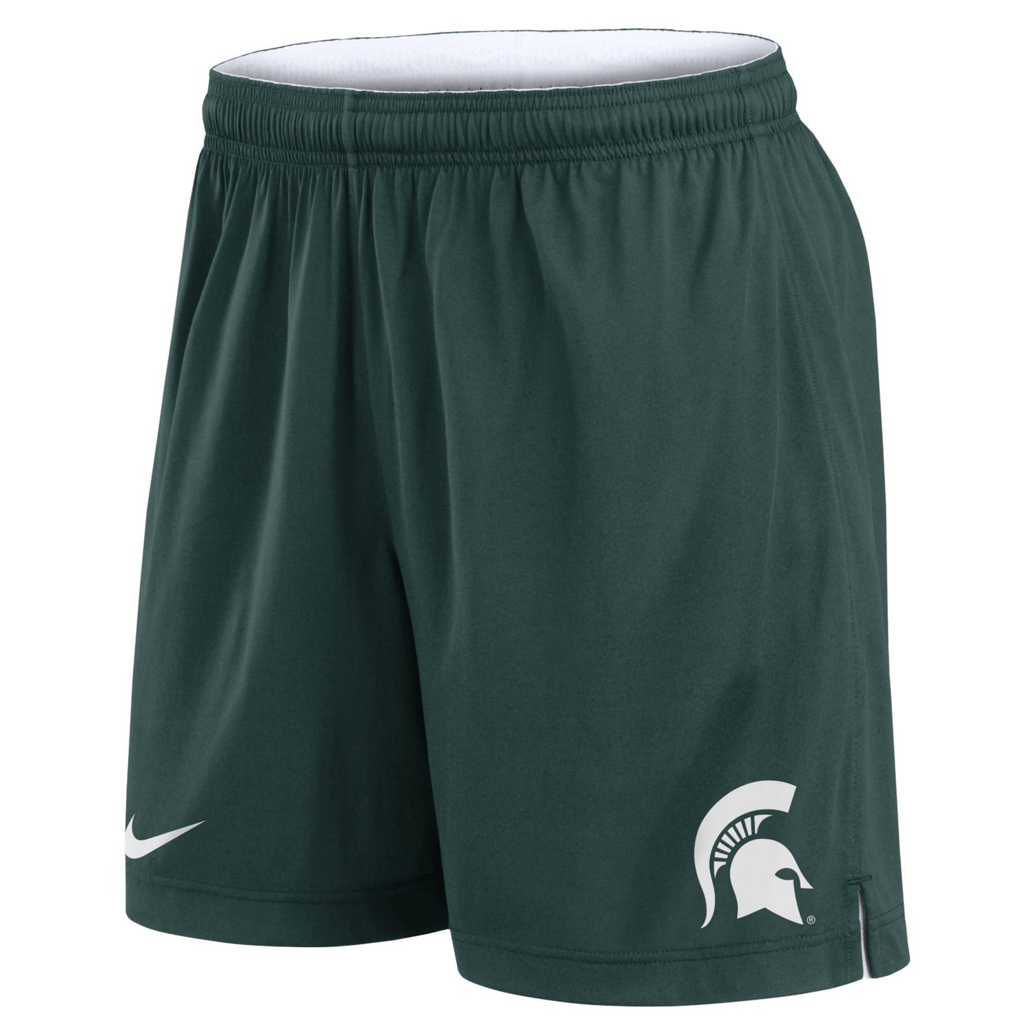 Nike Green Michigan State Spartans Primetime Reversible Performance Shorts                                                       - view number 2