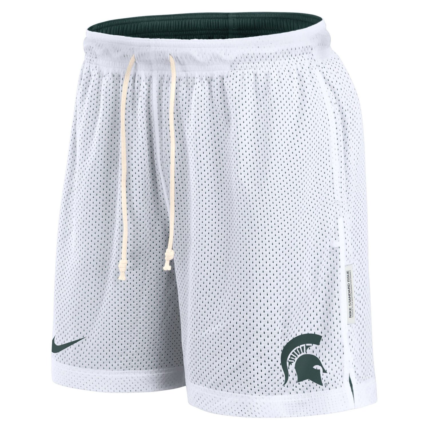 Nike Green Michigan State Spartans Primetime Reversible Performance Shorts                                                       - view number 4