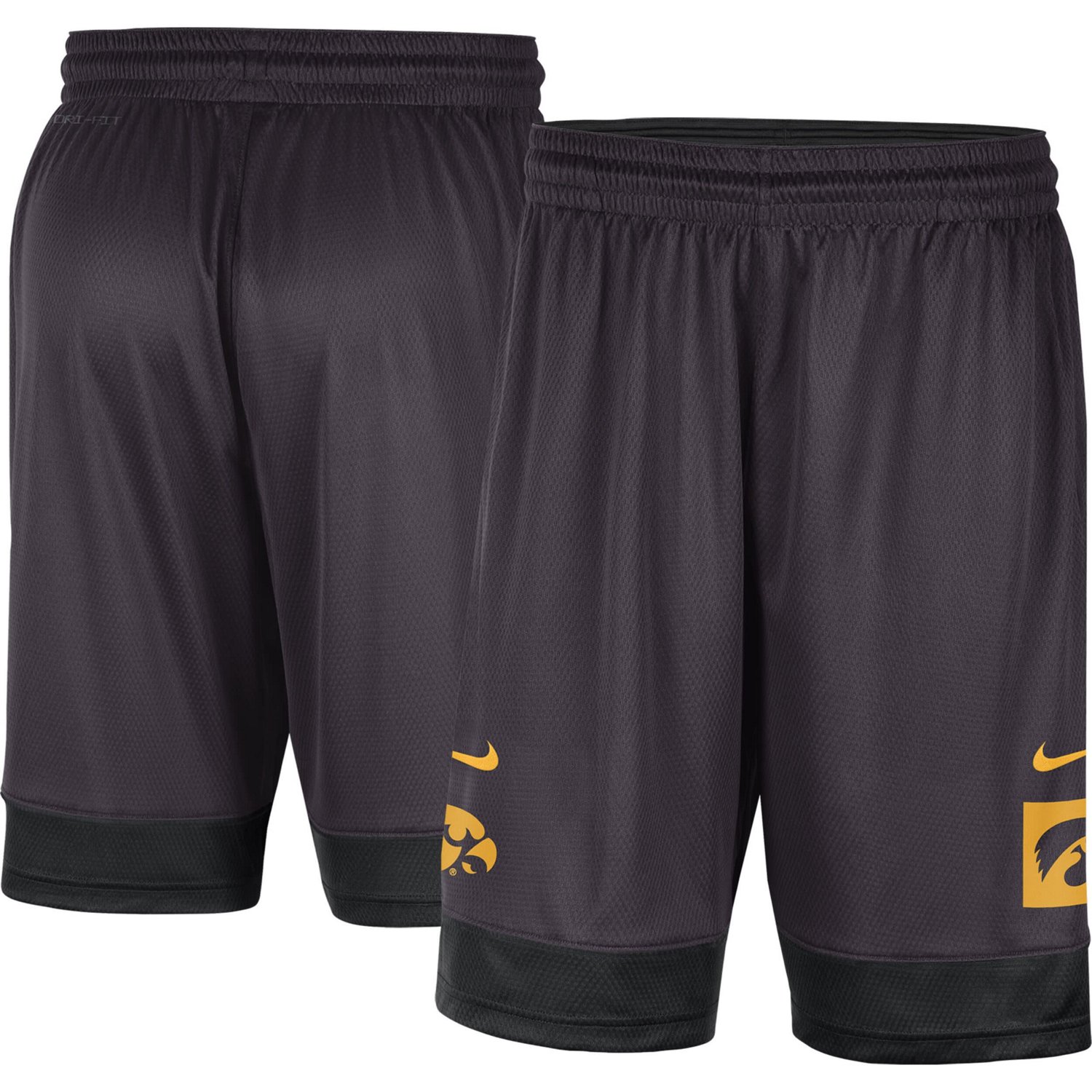 Nike Iowa Hawkeyes Performance Fast Break Shorts
