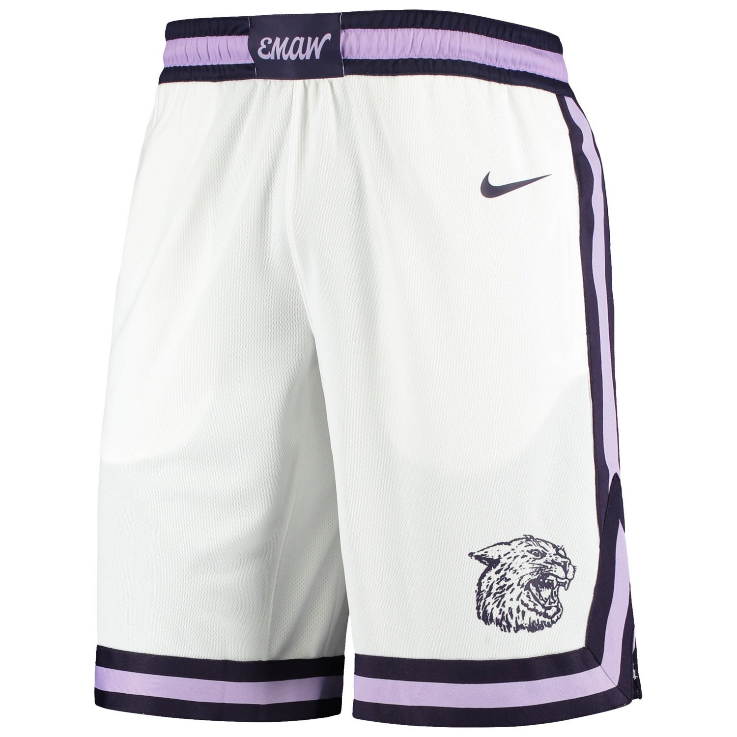 Nike Kansas State Wildcats Replica Basketball Shorts                                                                             - view number 2