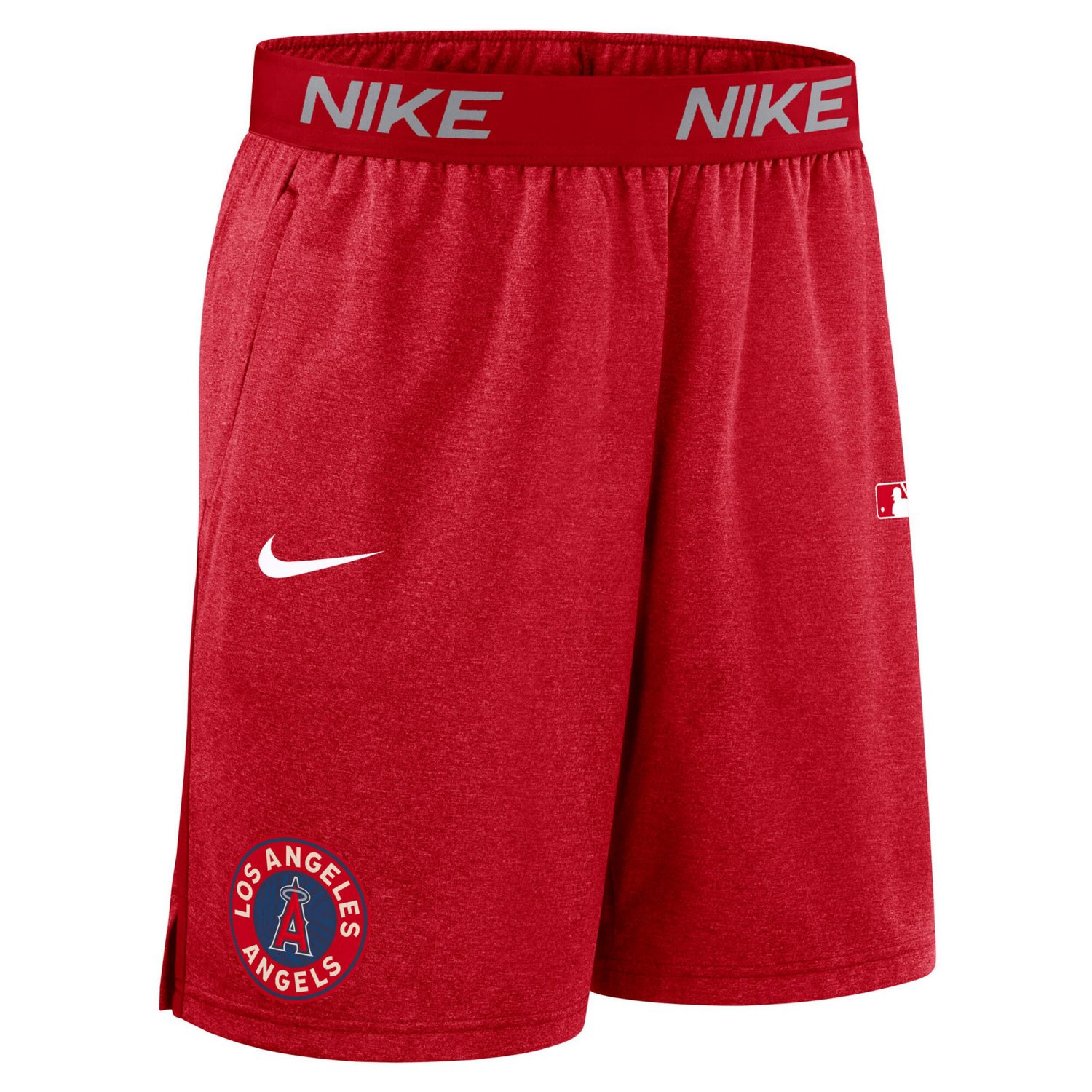 Nike Los Angeles Angels Authentic Collection City Connect Performance Knit Shorts - view number 2