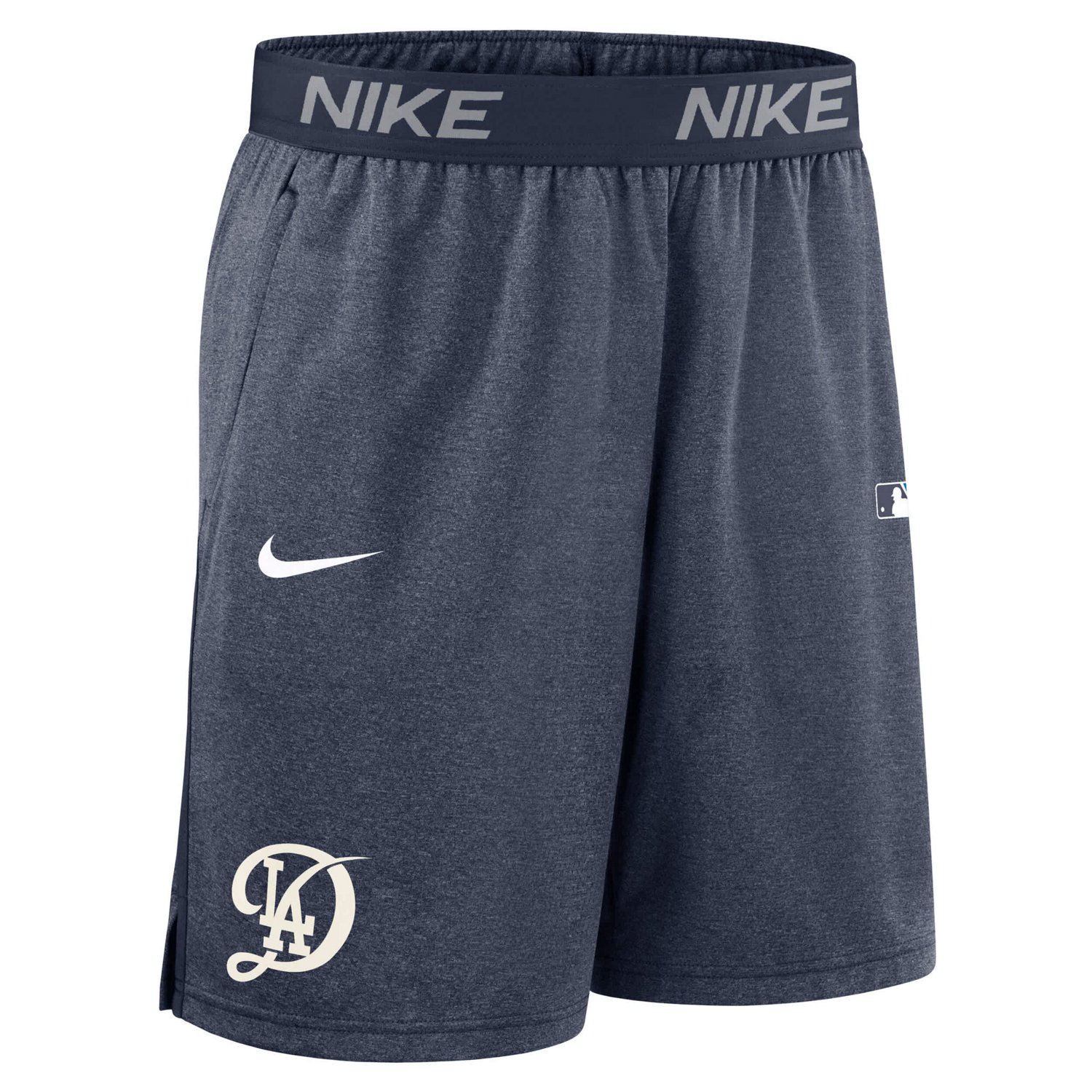 Nike Los Angeles Dodgers Authentic Collection City Connect Performance Knit Shorts                                               - view number 2