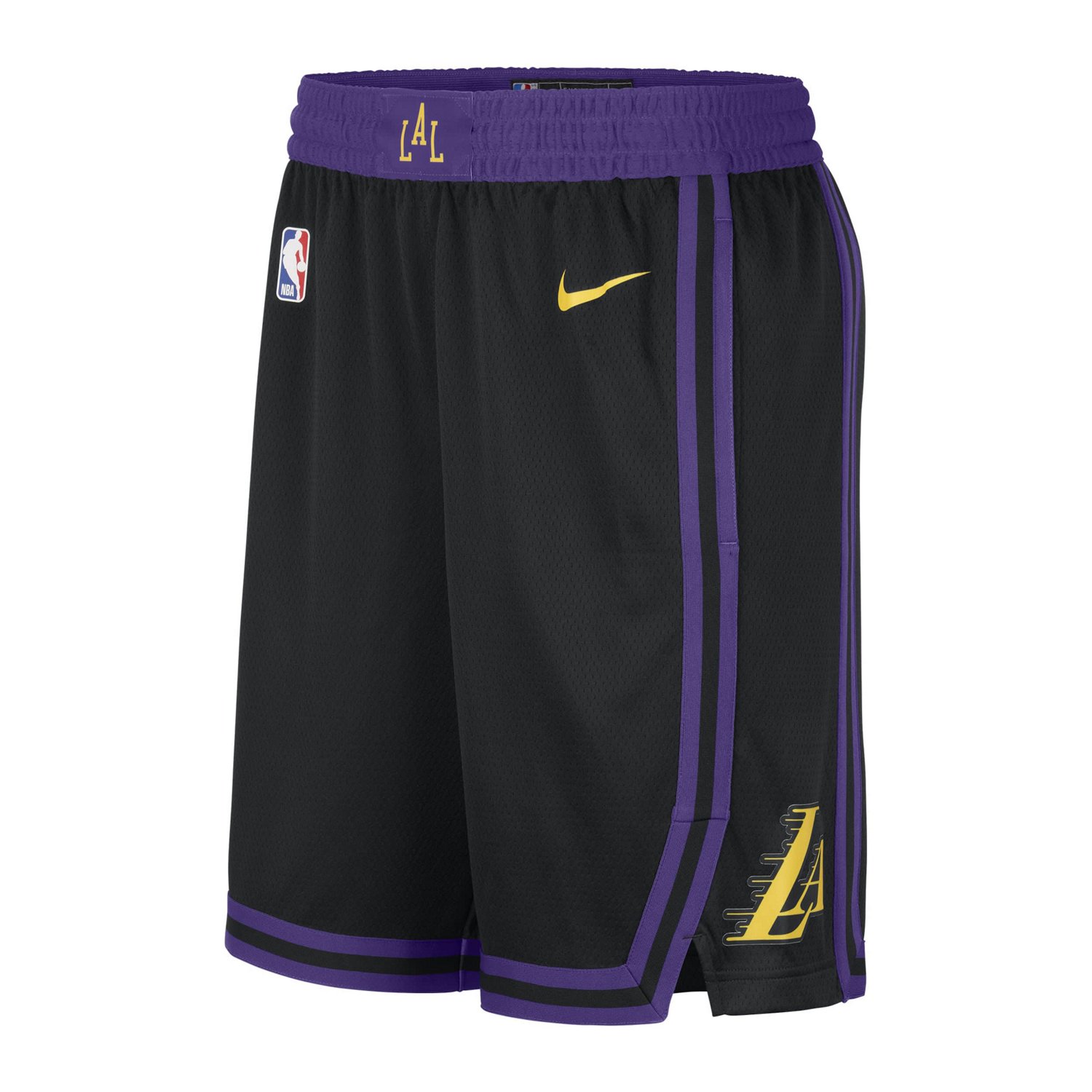 Nike Los Angeles Lakers 2023 24 City Edition Swingman Shorts - view number 2