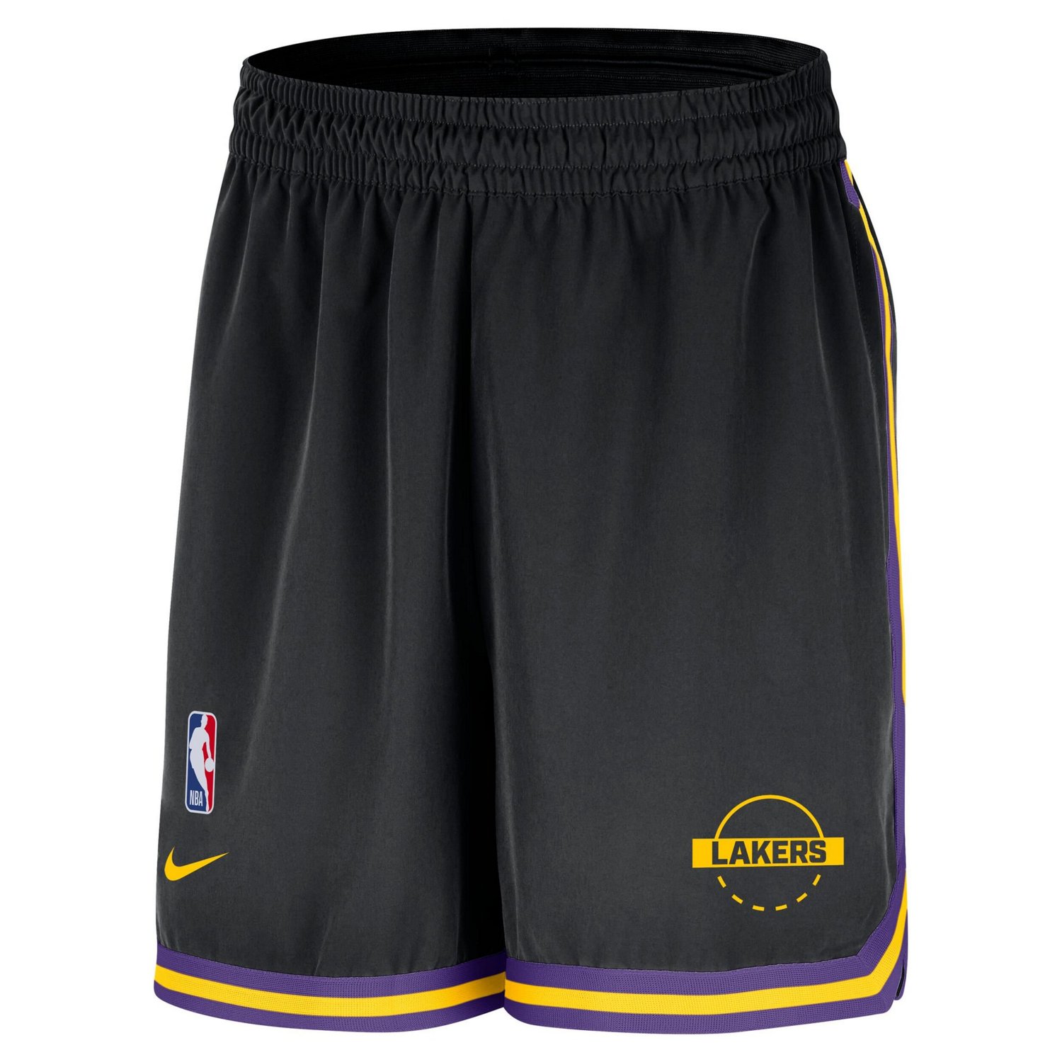 Nike Los Angeles Lakers Authentic Practice DNA Woven Performance Shorts - view number 2