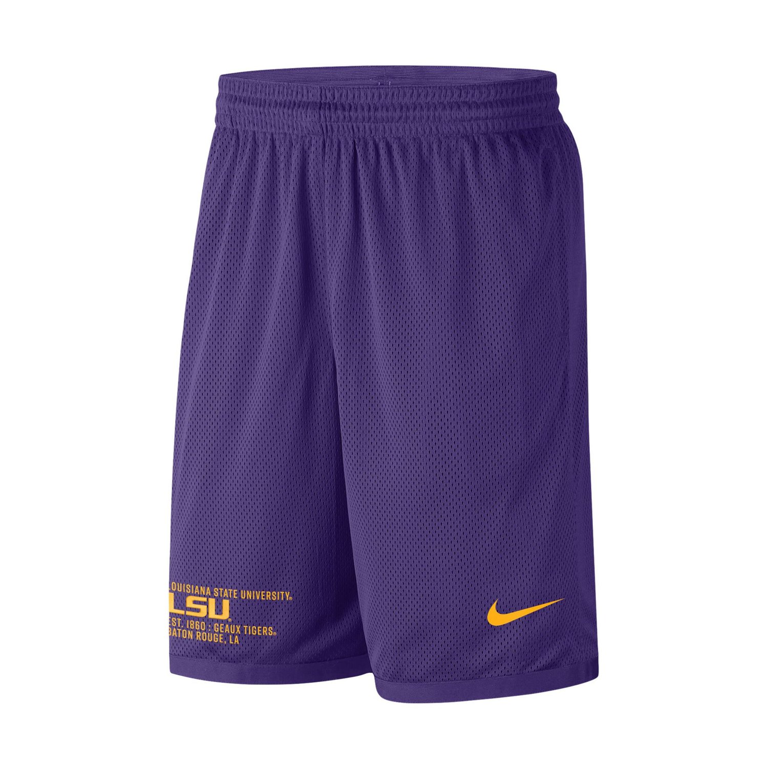 Nike LSU Tigers Performance Mesh Shorts - view number 2