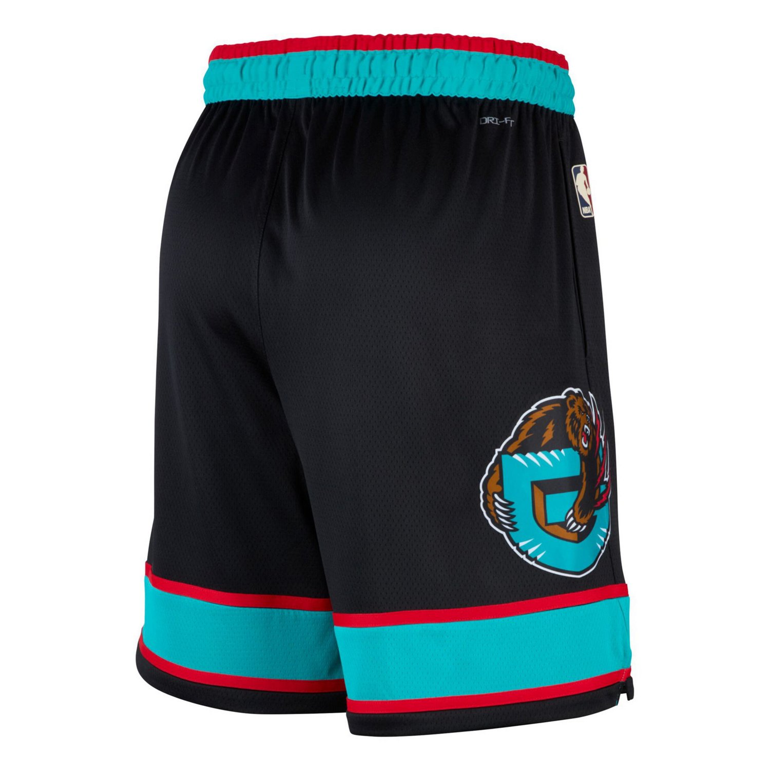 Nike Memphis Grizzlies Classic Edition Hardwood Classics Swingman Shorts - view number 3