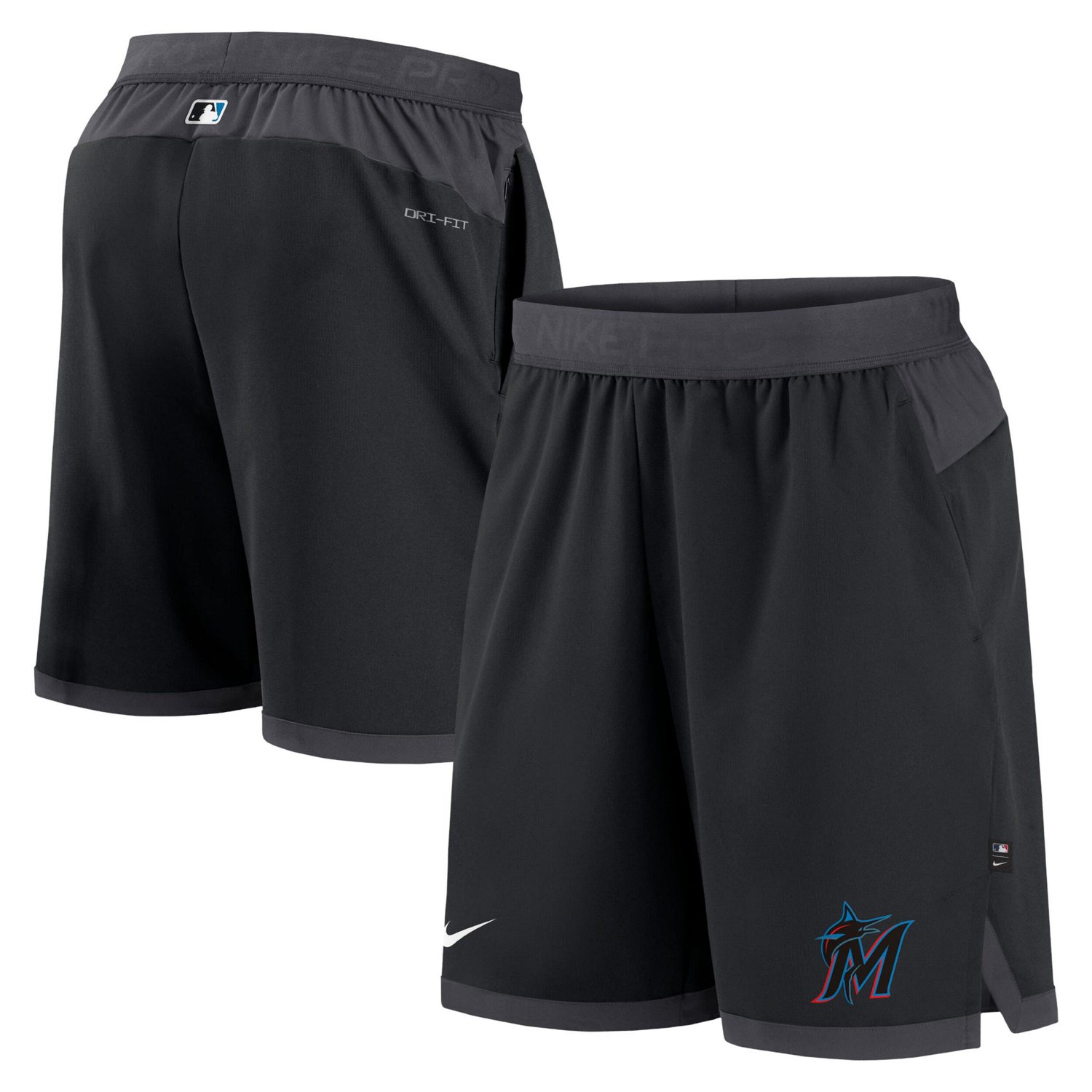 Nike Miami Marlins Authentic Collection Flex Vent Performance Shorts