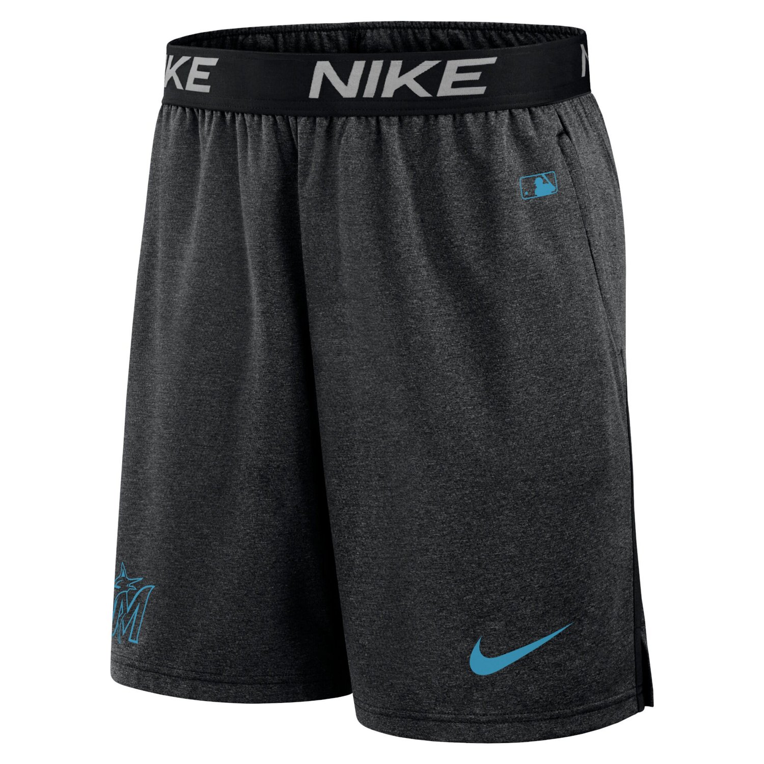 Nike Miami Marlins Authentic Collection Practice Performance Shorts - view number 2