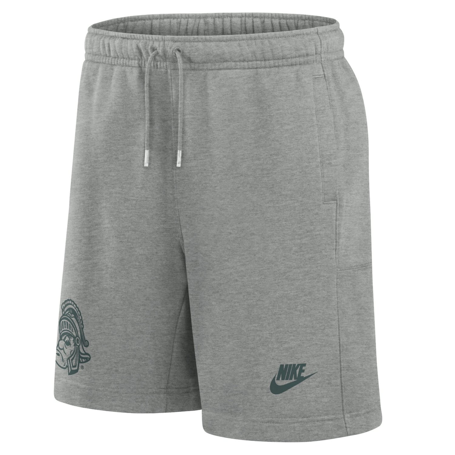Nike Michigan State Spartans Legacy Essential Fleece Shorts                                                                      - view number 2
