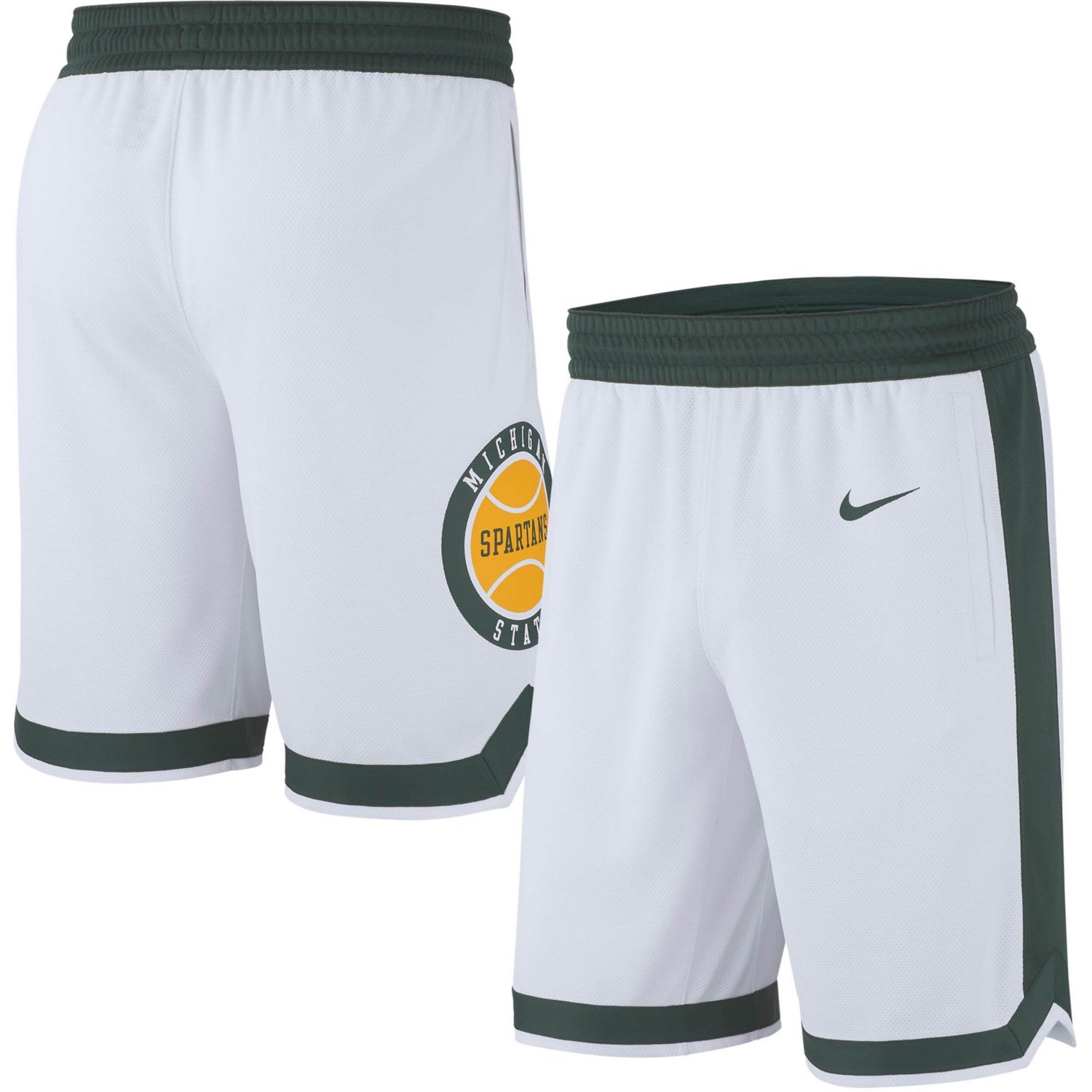 michigan state basketball shorts