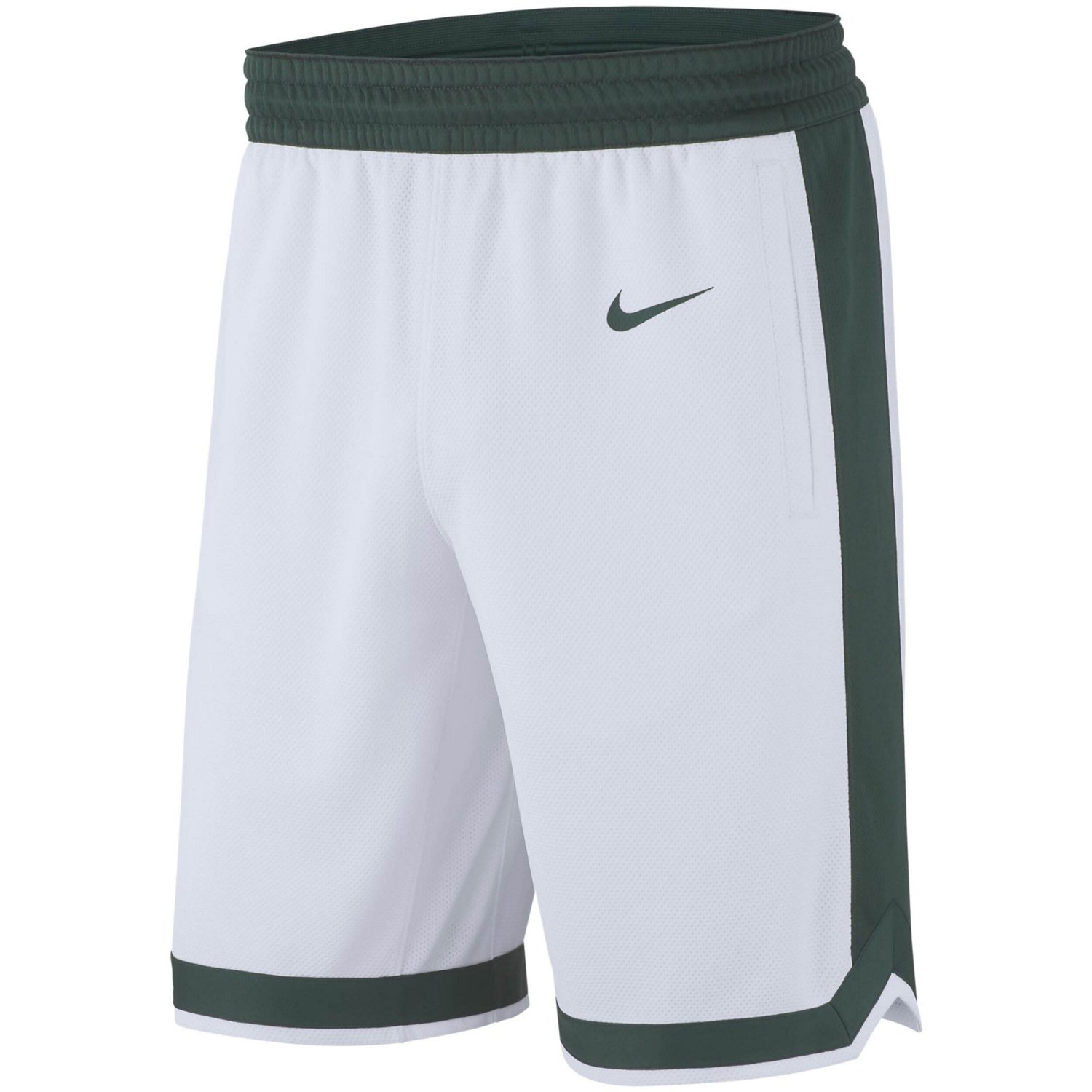Nike Michigan State Spartans Retro Replica Basketball Shorts                                                                     - view number 2