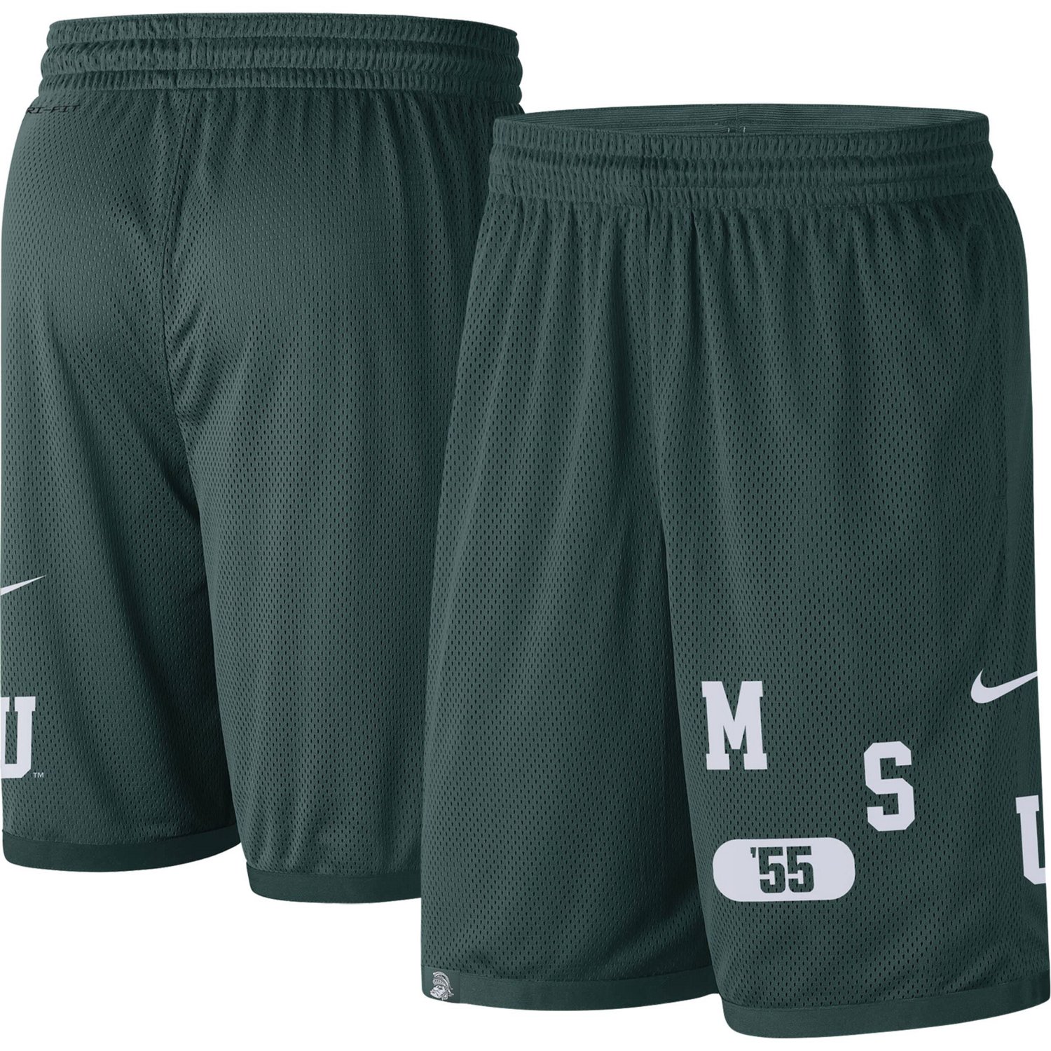 Nike Michigan State Spartans Wordmark Performance Shorts